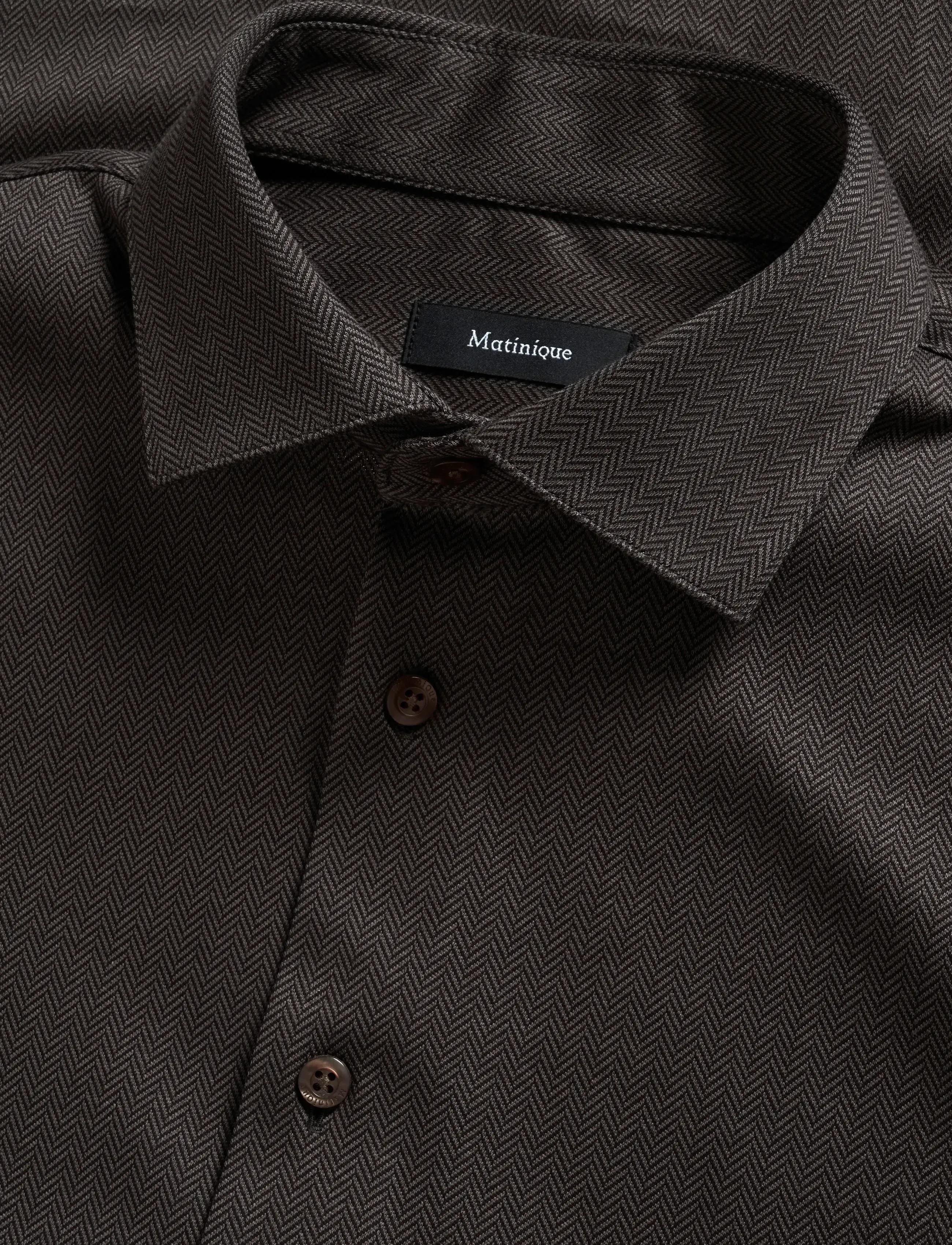Matinique - MAmarc N - business shirts - espresso - 5