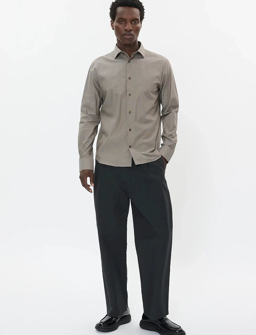 Matinique - MAmarc short - formelle skjorter - chocolate chip - 2