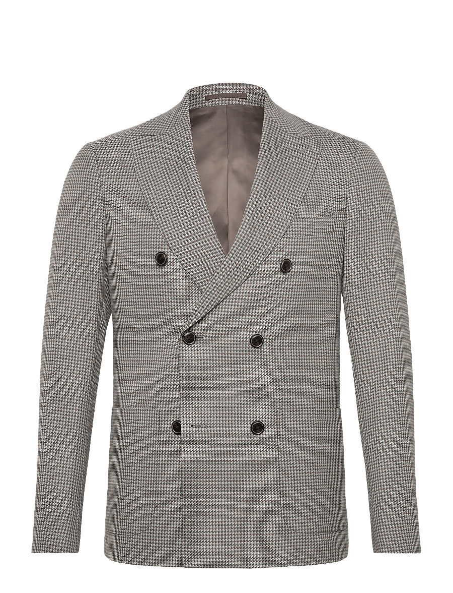 Matinique - MAgaret Double - dubbelknäppta kavajer - medium grey melange - 1