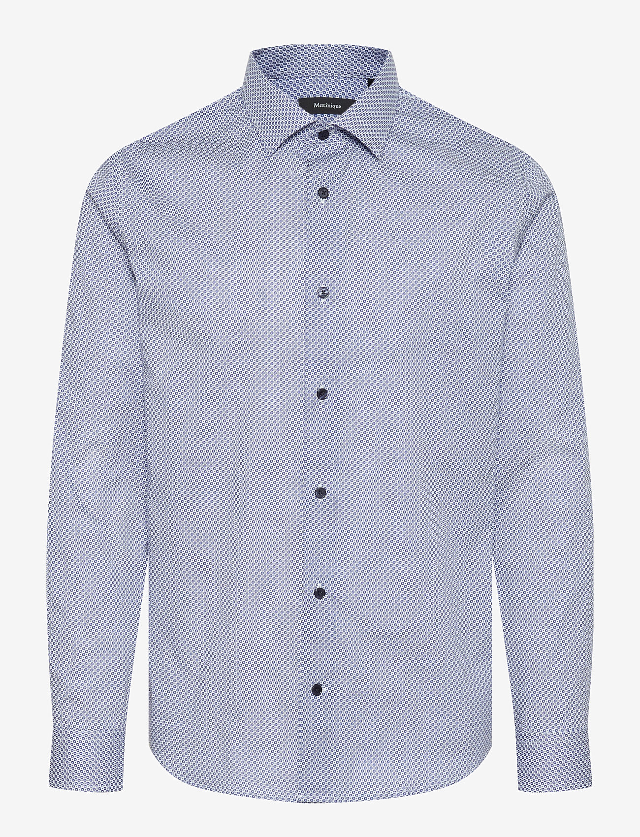 Matinique - MAtrostol BE - mønstrede skjorter - dark navy - 1