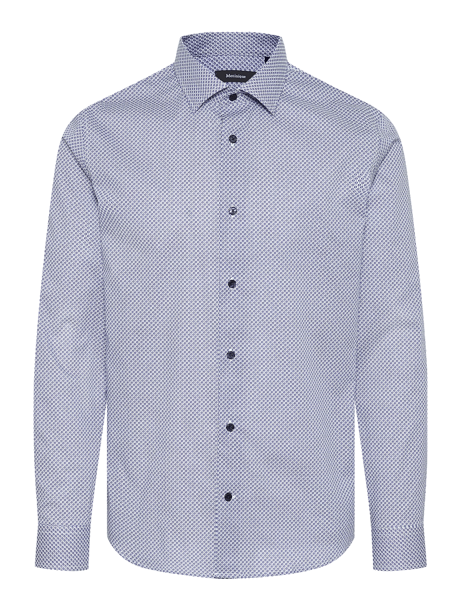 Matinique - MAtrostol BE - mönstrade skjortor - dark navy - 1
