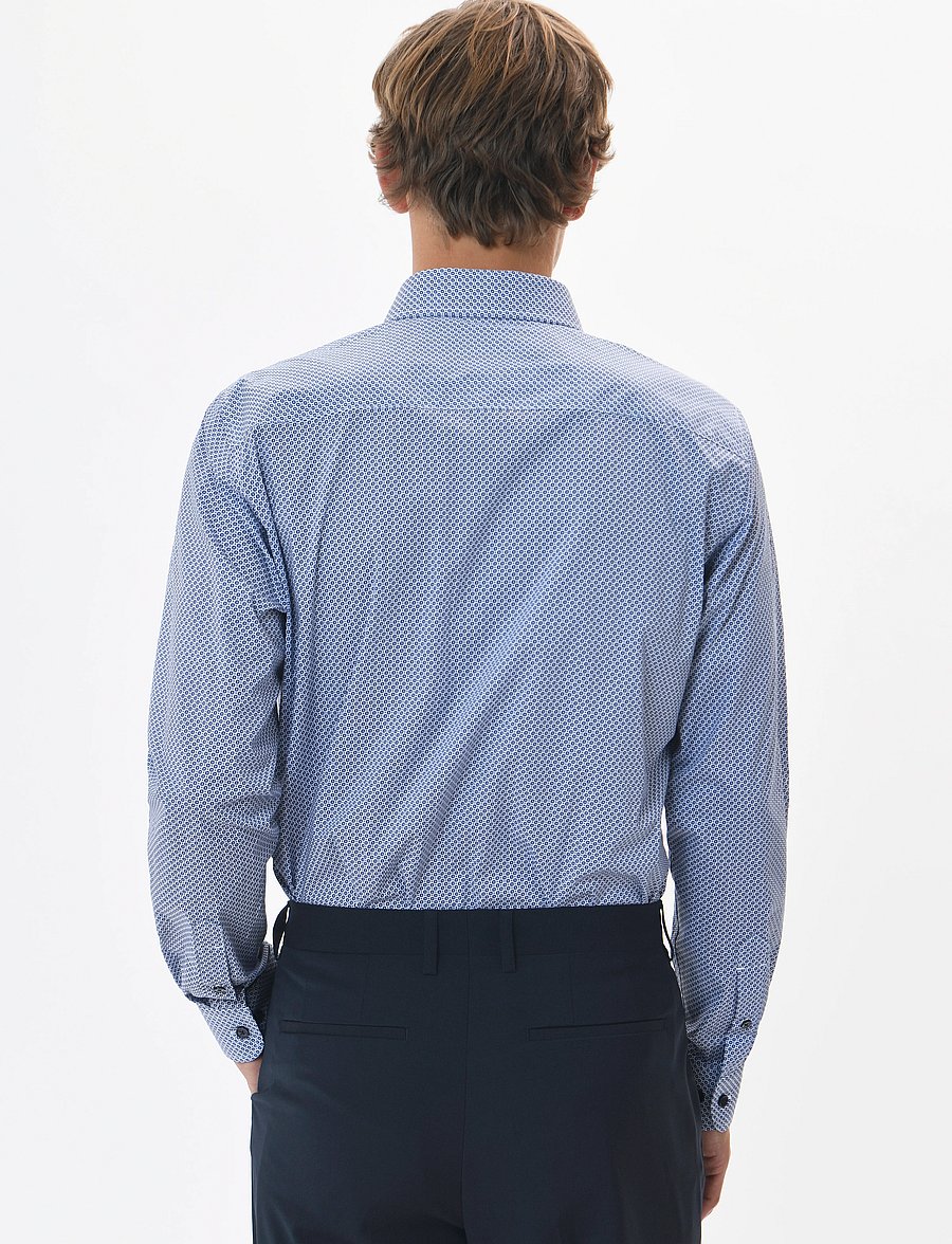 Matinique - MAtrostol BE - mönstrade skjortor - dark navy - 4