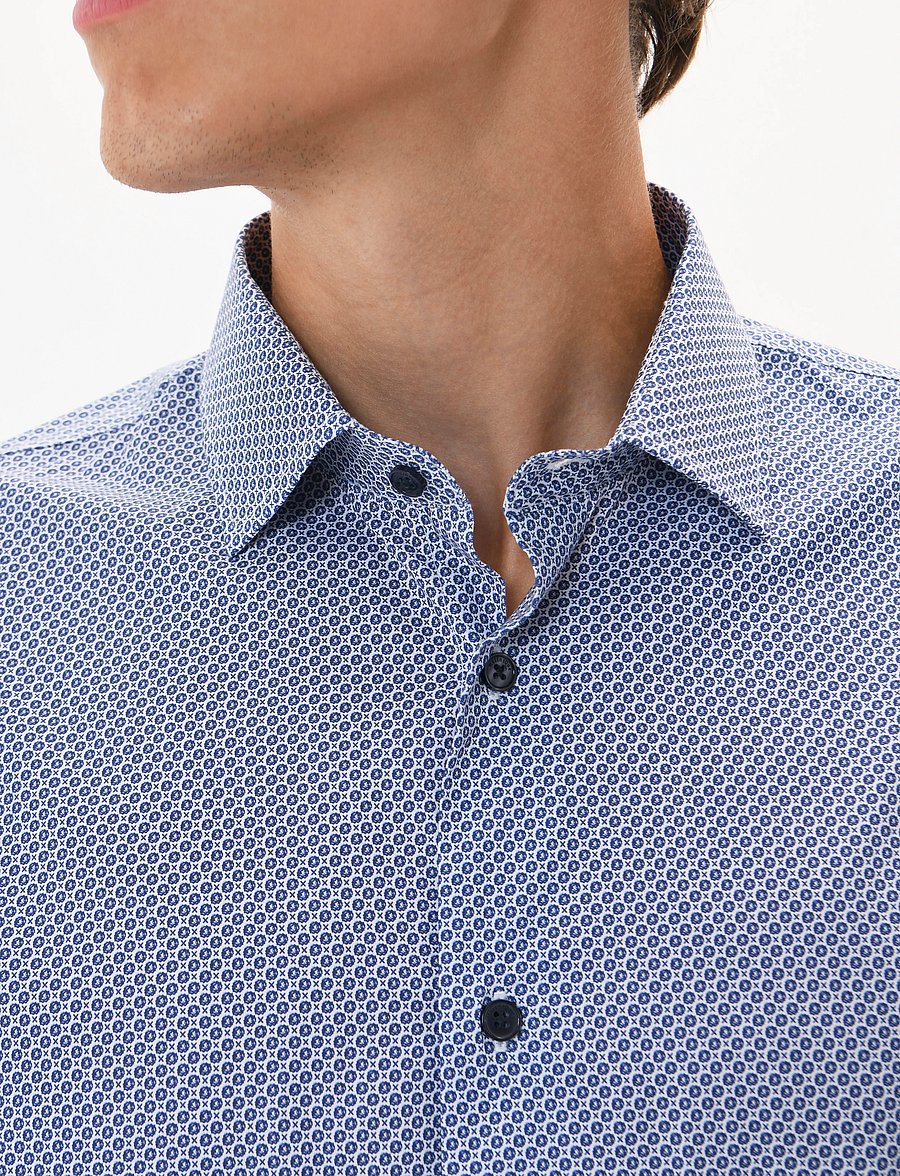 Matinique - MAtrostol BE - mönstrade skjortor - dark navy - 5