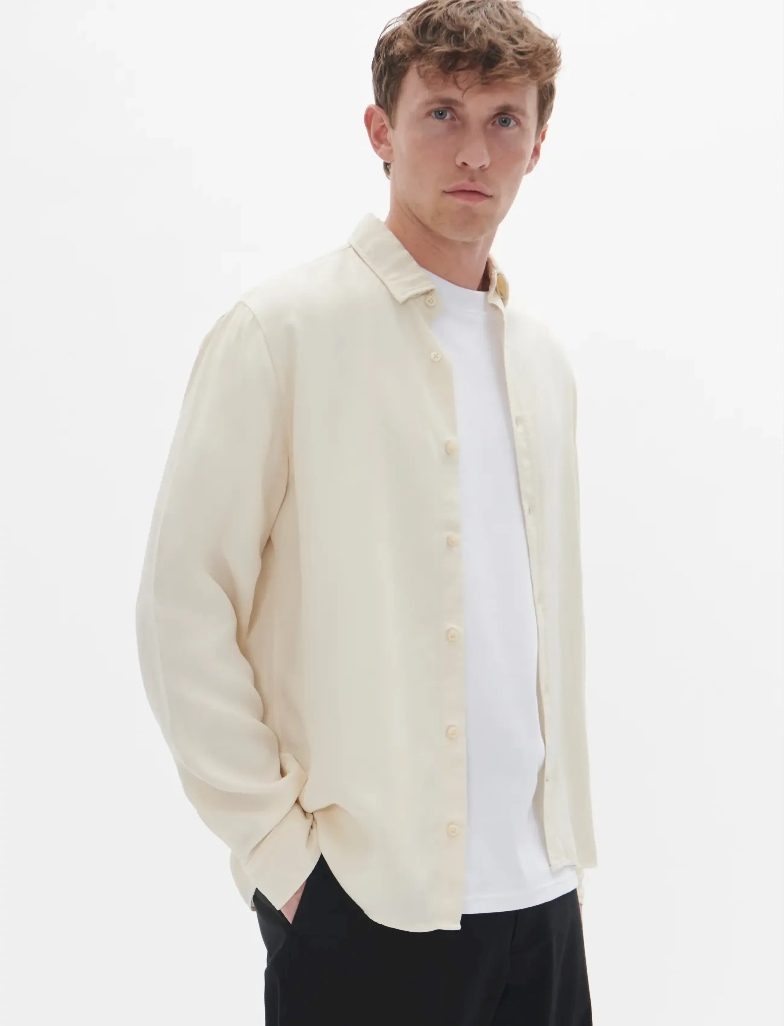 Matinique MAChristaldo - Formelle skjorter - OFF WHITE / cream