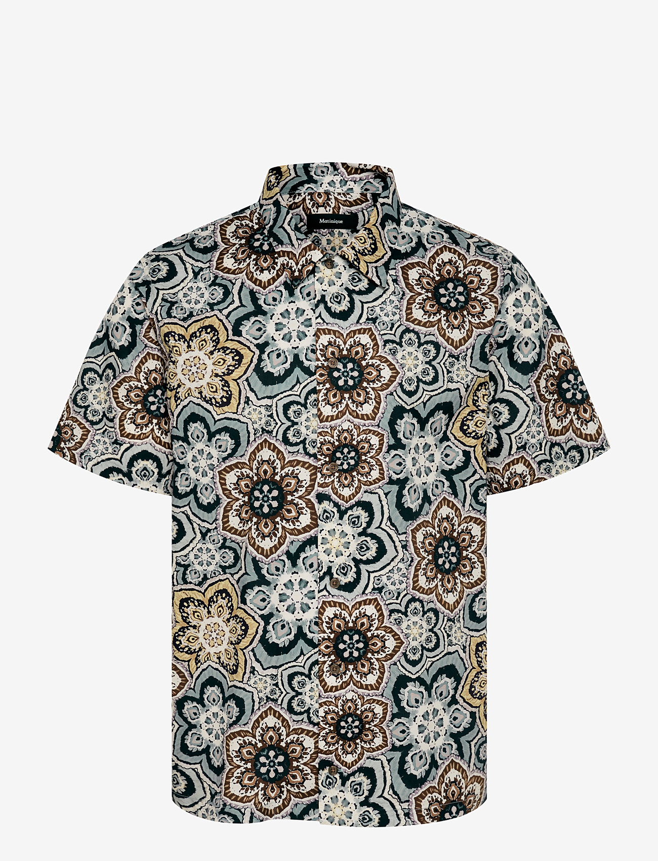 Matinique - MAfloss NP - kurzarmhemden - nut - 1