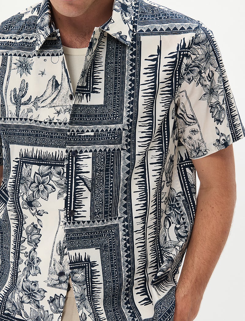 Matinique - MAfloss NP - kurzarmhemden - dark navy - 4