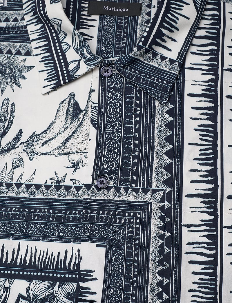 Matinique - MAfloss NP - kurzarmhemden - dark navy - 5