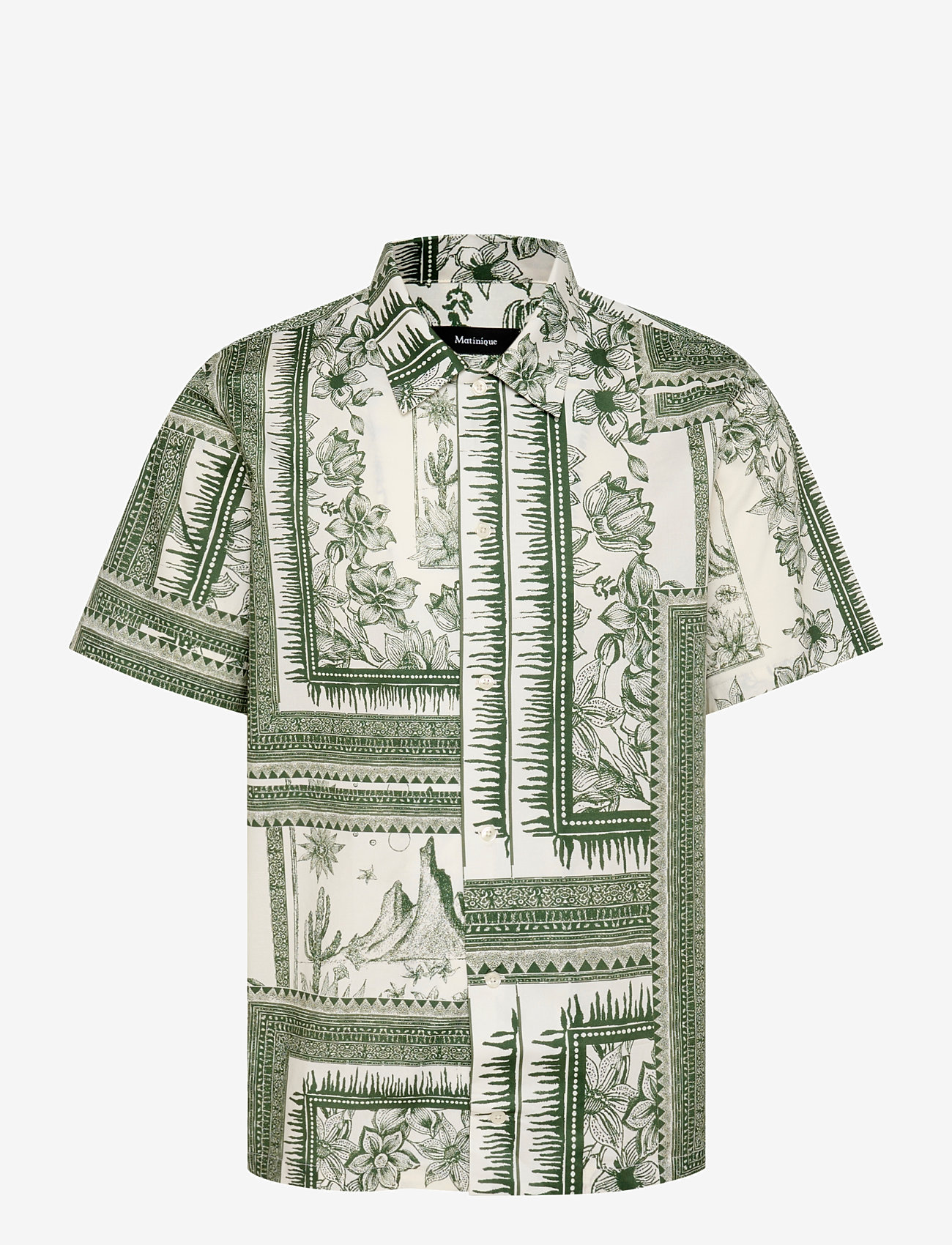 Matinique - MAfloss NP - kurzarmhemden - thyme - 1
