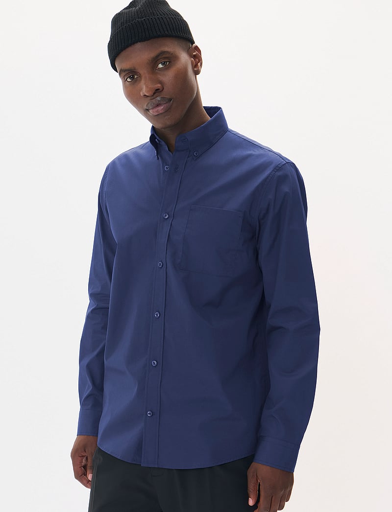 Matinique - MAKlampo LP 73 - casual skjortor - ink blue - 0