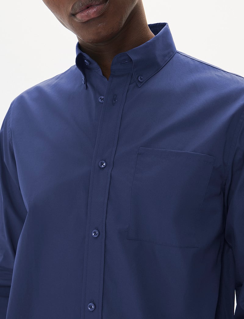 Matinique - MAKlampo LP 73 - casual skjortor - ink blue - 5