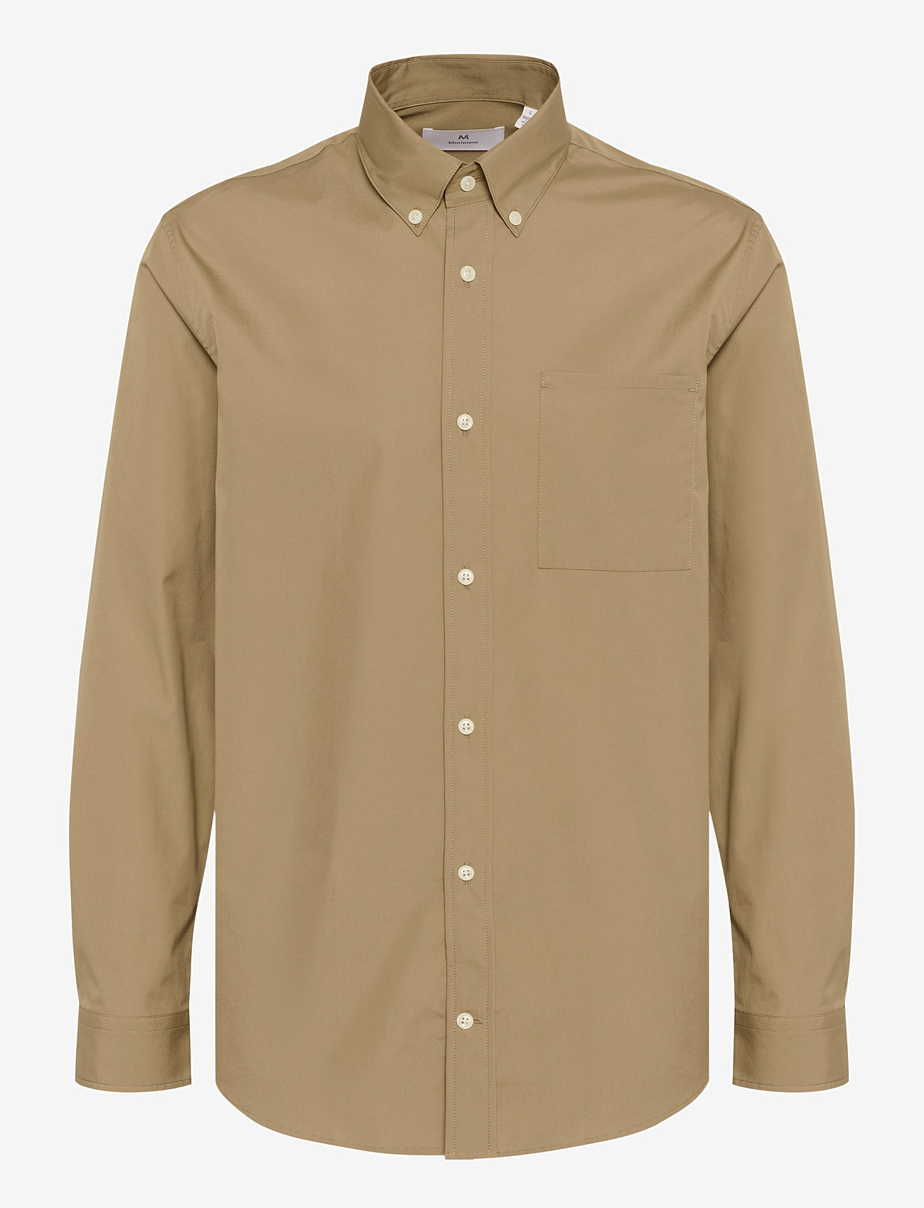 Matinique - MAKlampo LP 73 - casual skjorter - khaki - 1