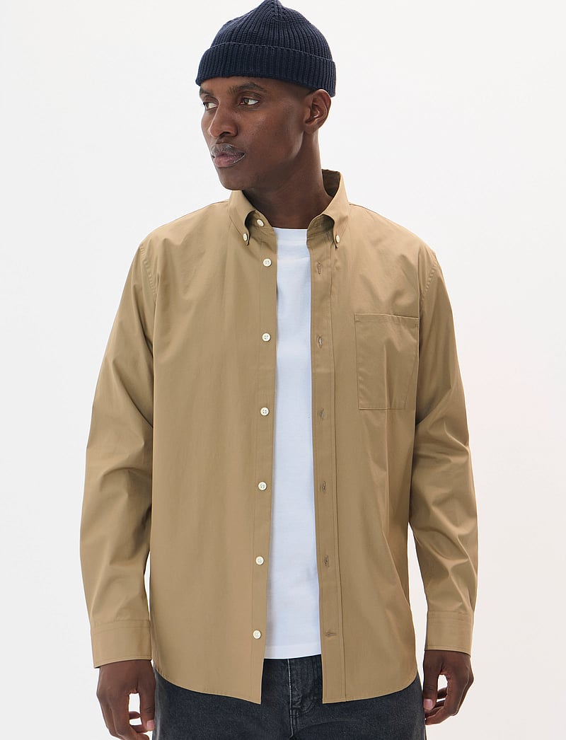 Matinique - MAKlampo LP 73 - casual skjorter - khaki - 0