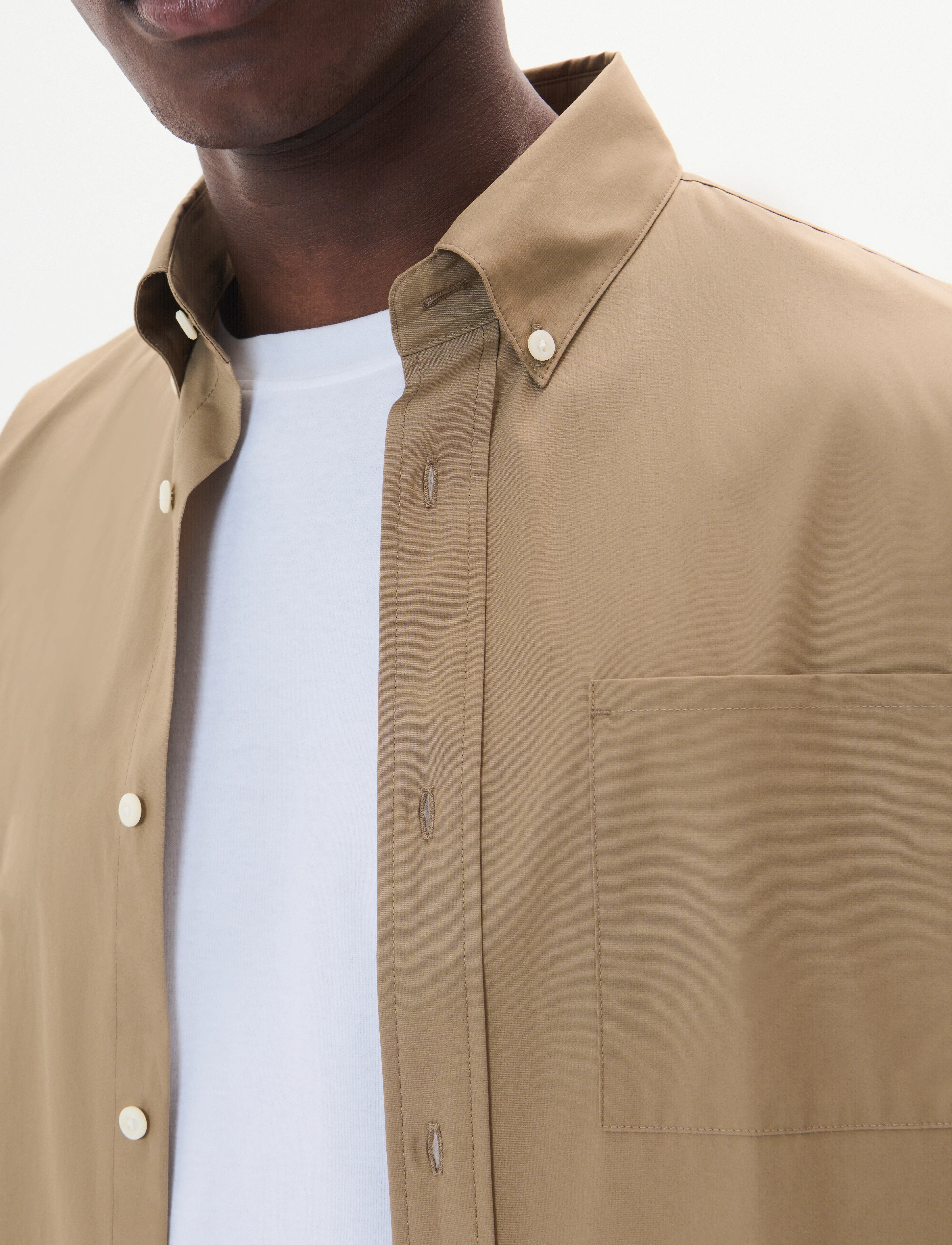 Matinique - MAKlampo LP 73 - casual shirts - khaki - 4