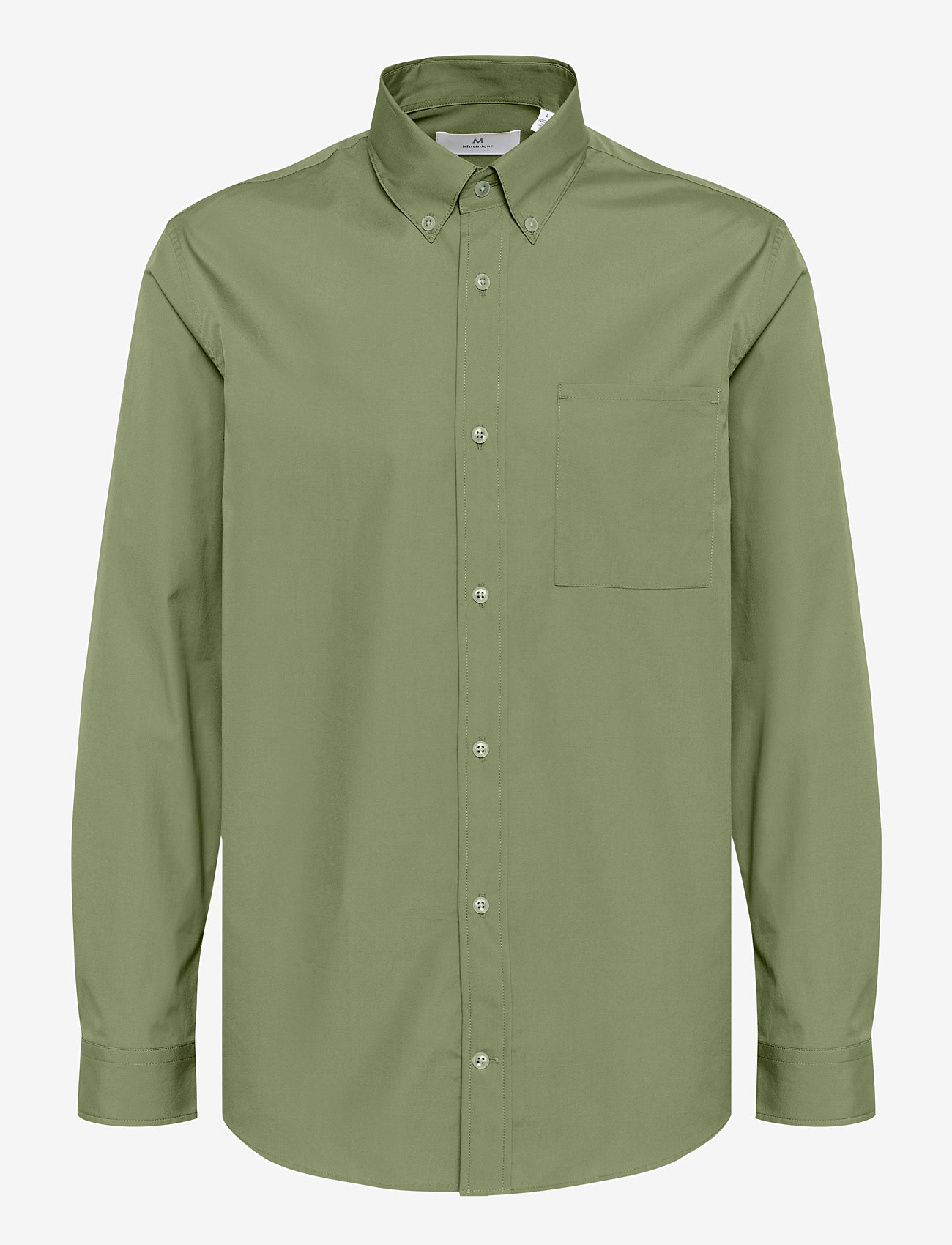 Matinique - MAKlampo LP 73 - casual skjortor - light army - 1