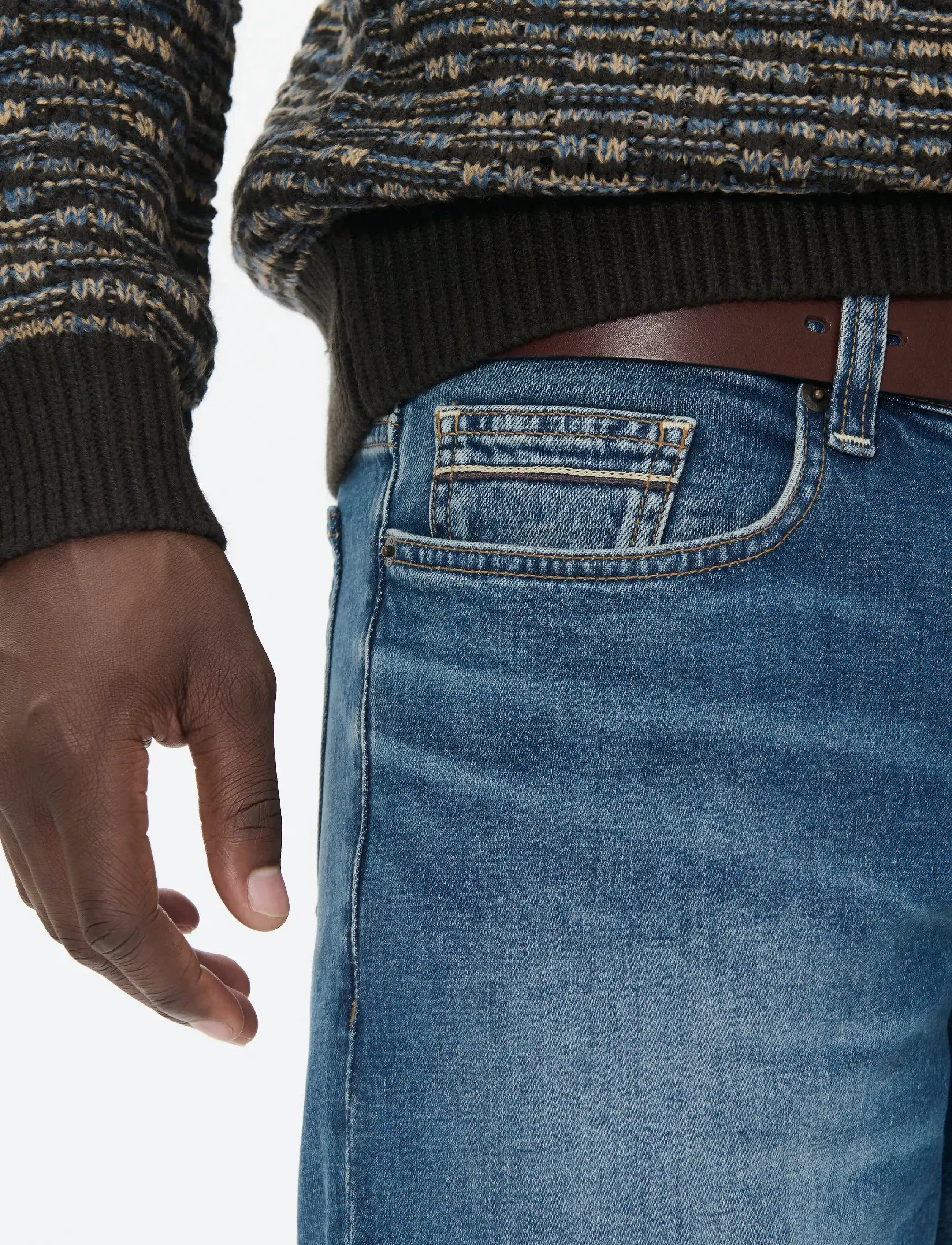 Matinique - MAMike - regular jeans - vintage stone - 4