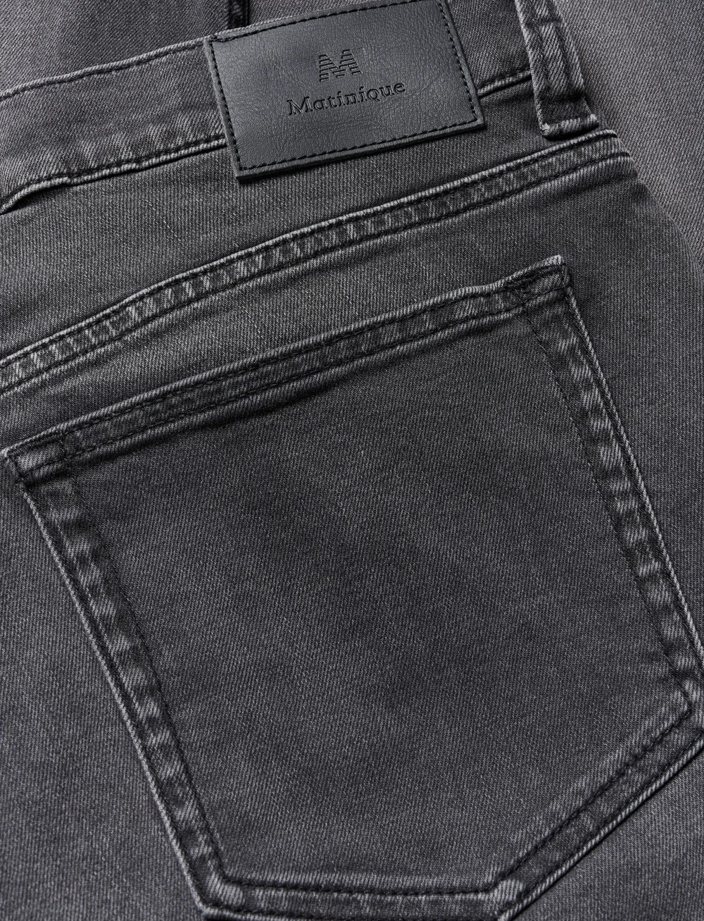 Matinique - MAMike - regular jeans - black stone - 5