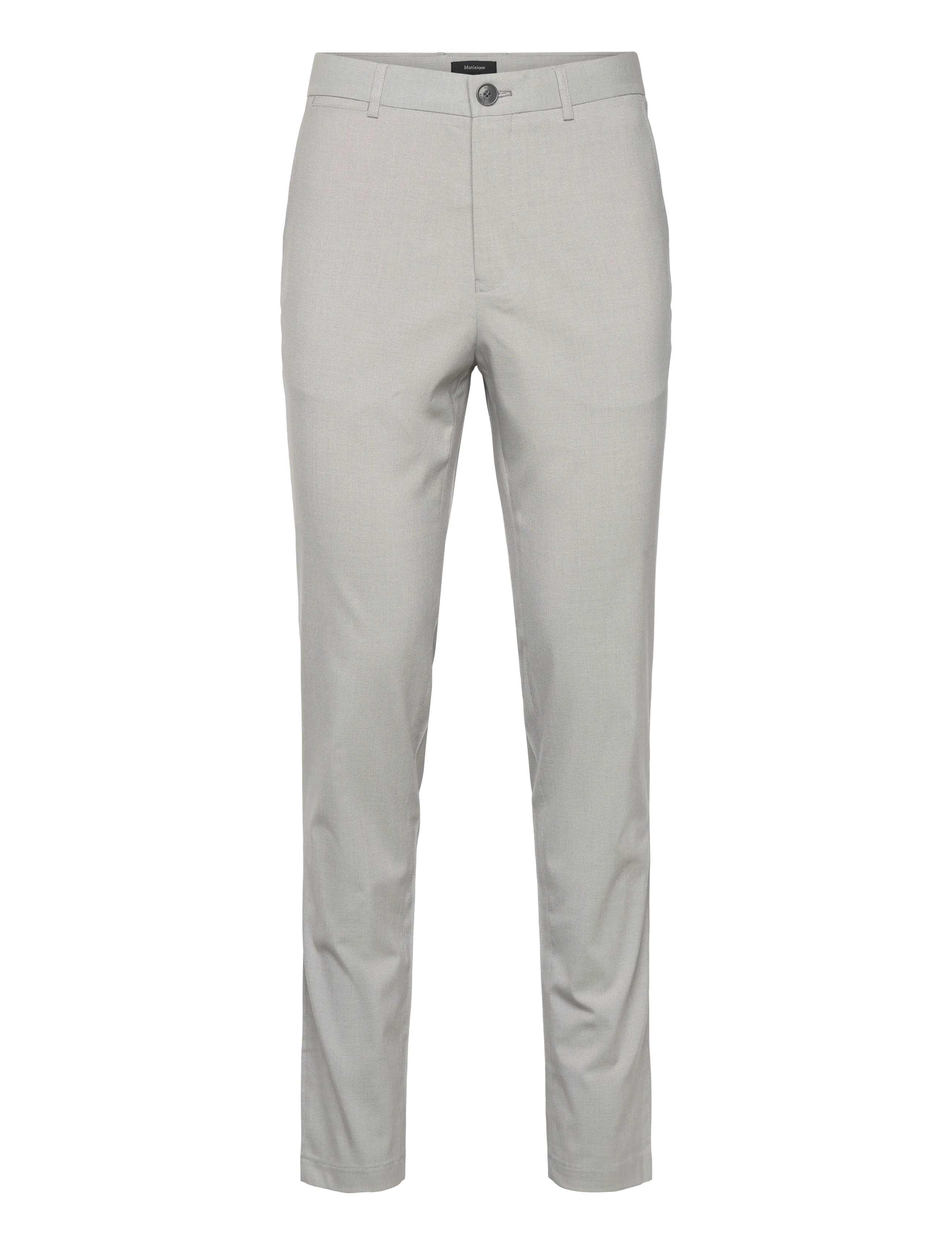 Matinique MALiam Pant - Casual byxor - ALLOY MELANGE / grey