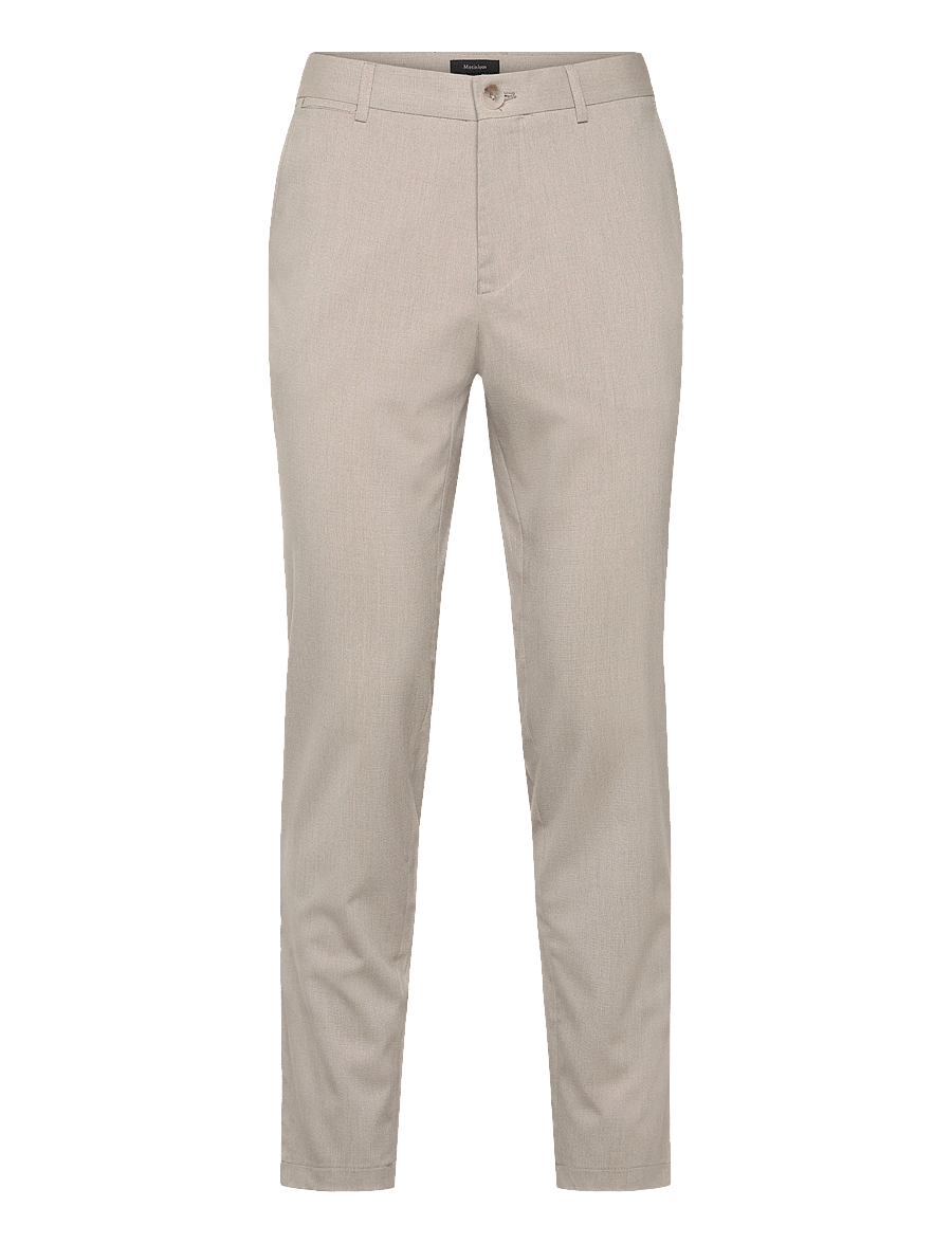 Matinique - MALiam Pant - freizeithosen - plaza taupe melange - 0
