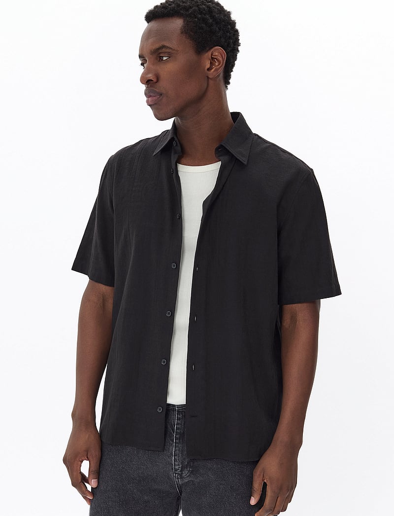 Matinique - MAklampo SS - lühikeste varrukatega särgid - black - 0