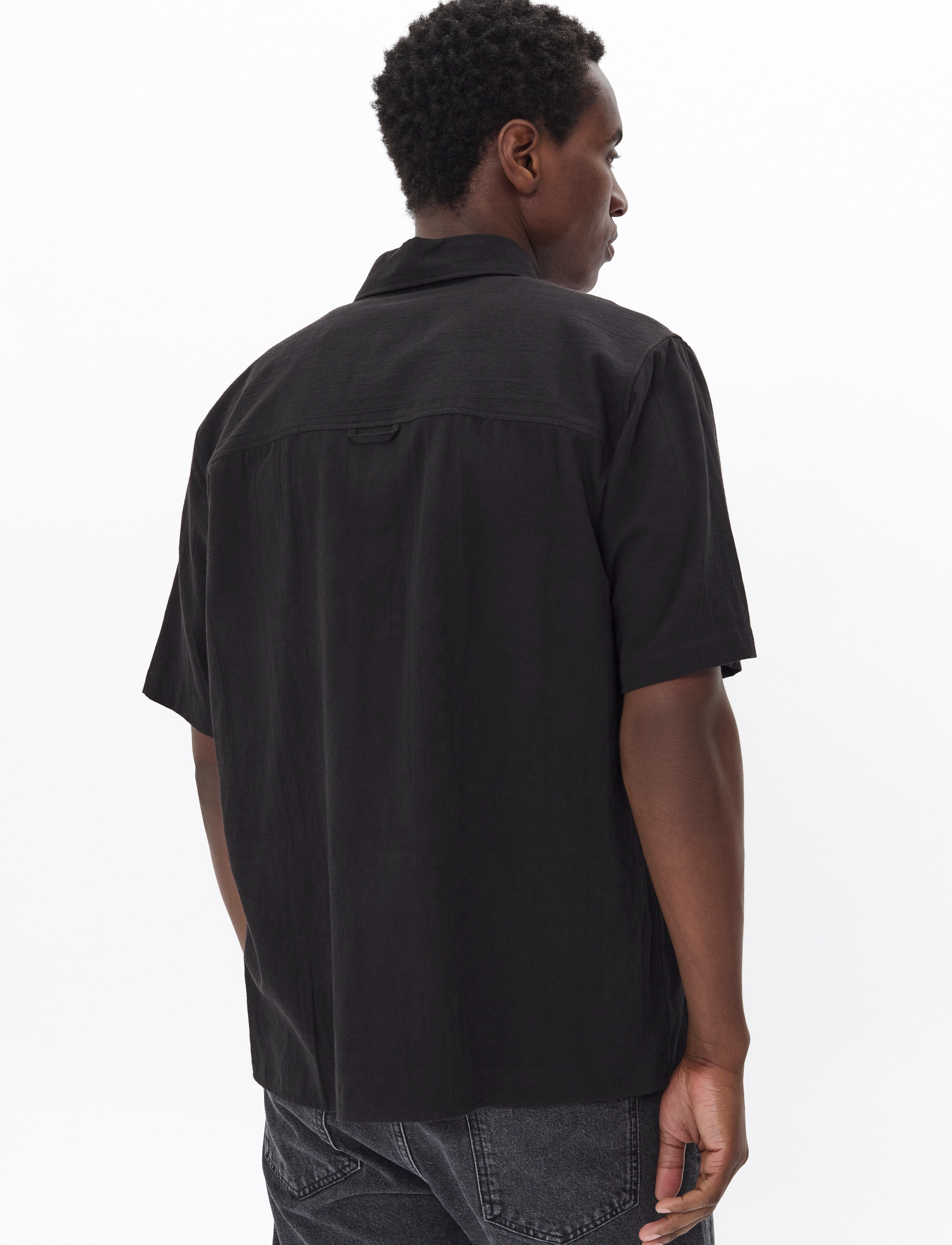 Matinique - MAklampo SS - lyhythihaiset kauluspaidat - black - 3