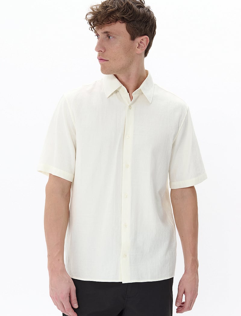 Matinique - MAklampo SS - lühikeste varrukatega särgid - vanilla ice - 0