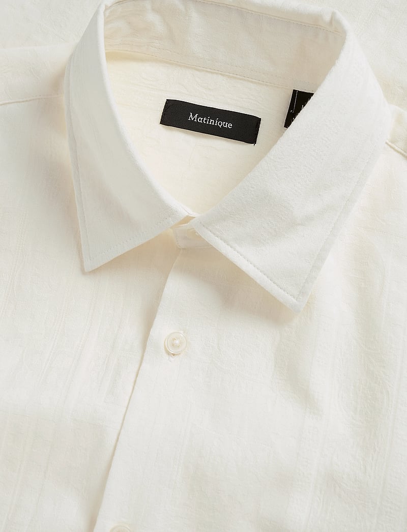 Matinique - MAklampo SS - lühikeste varrukatega särgid - vanilla ice - 5