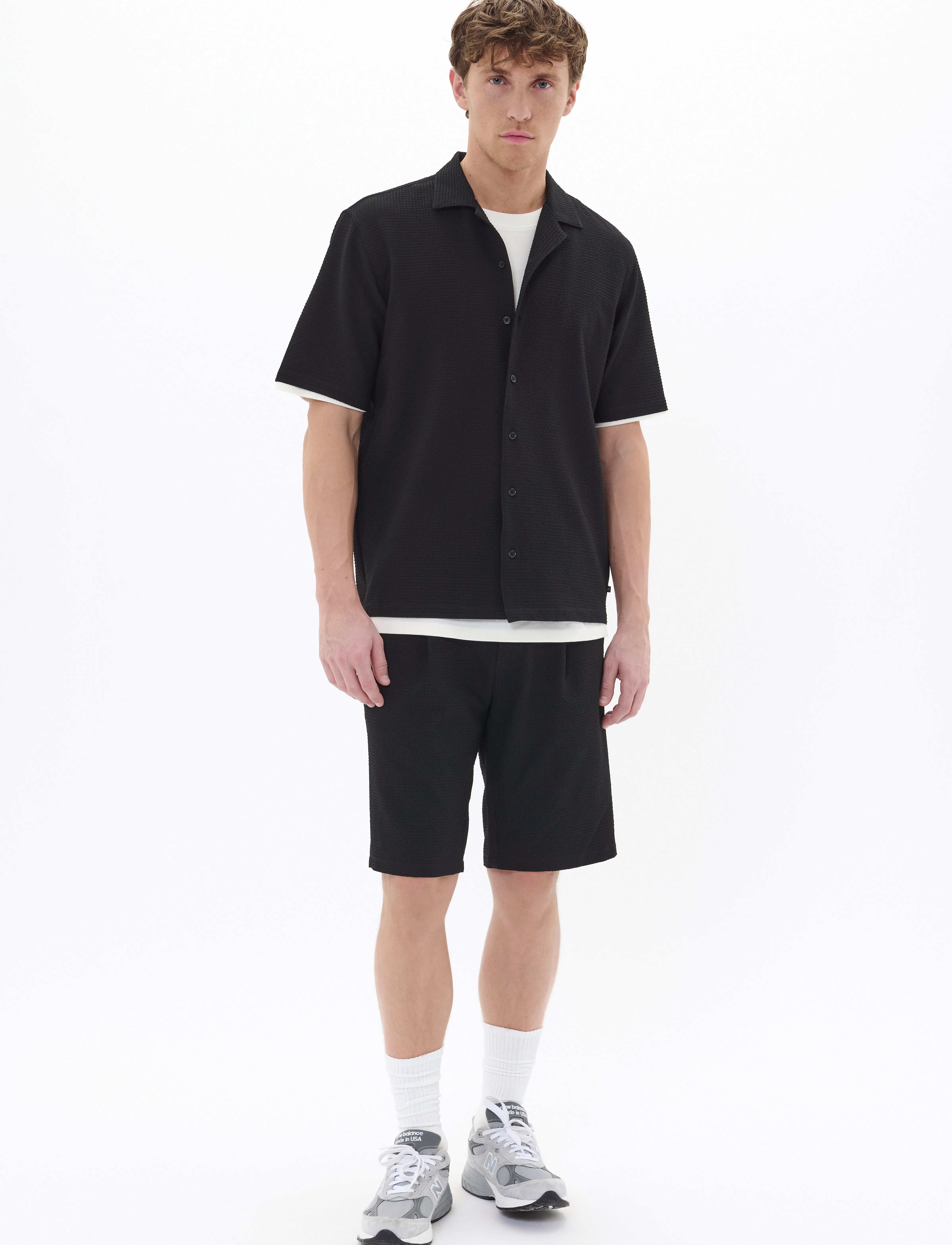 Matinique - MAklampo - short-sleeved shirts - black - 2
