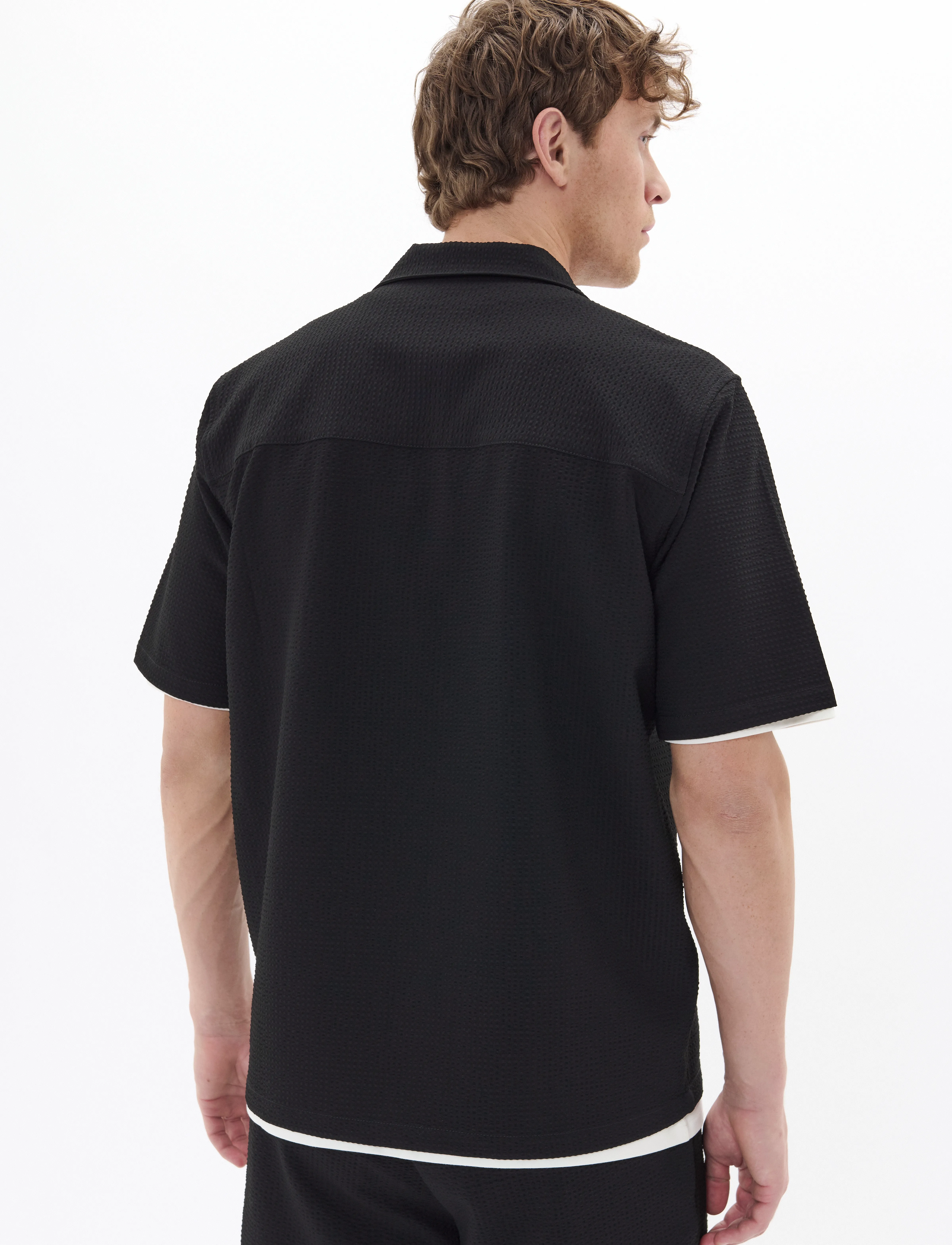 Matinique - MAklampo - short-sleeved shirts - black - 3