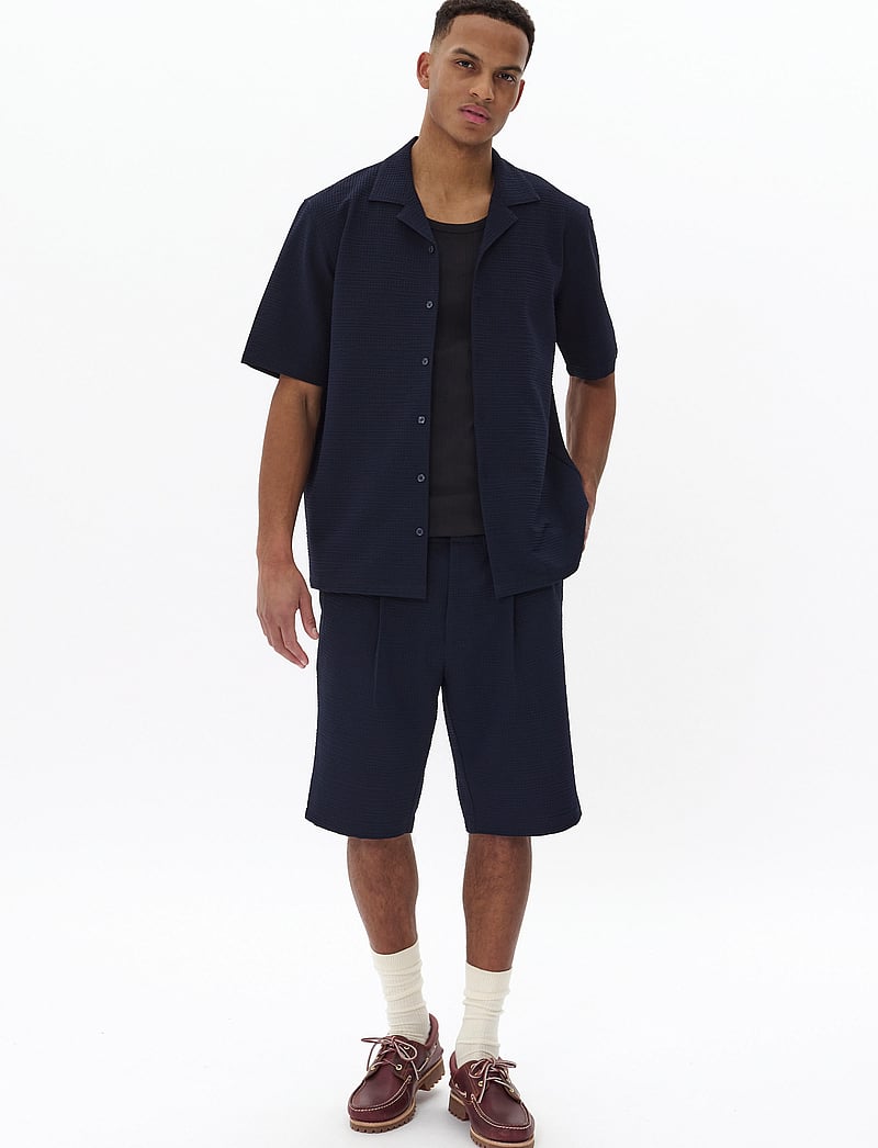 Matinique - MAklampo - kurzarmhemden - dark navy - 2