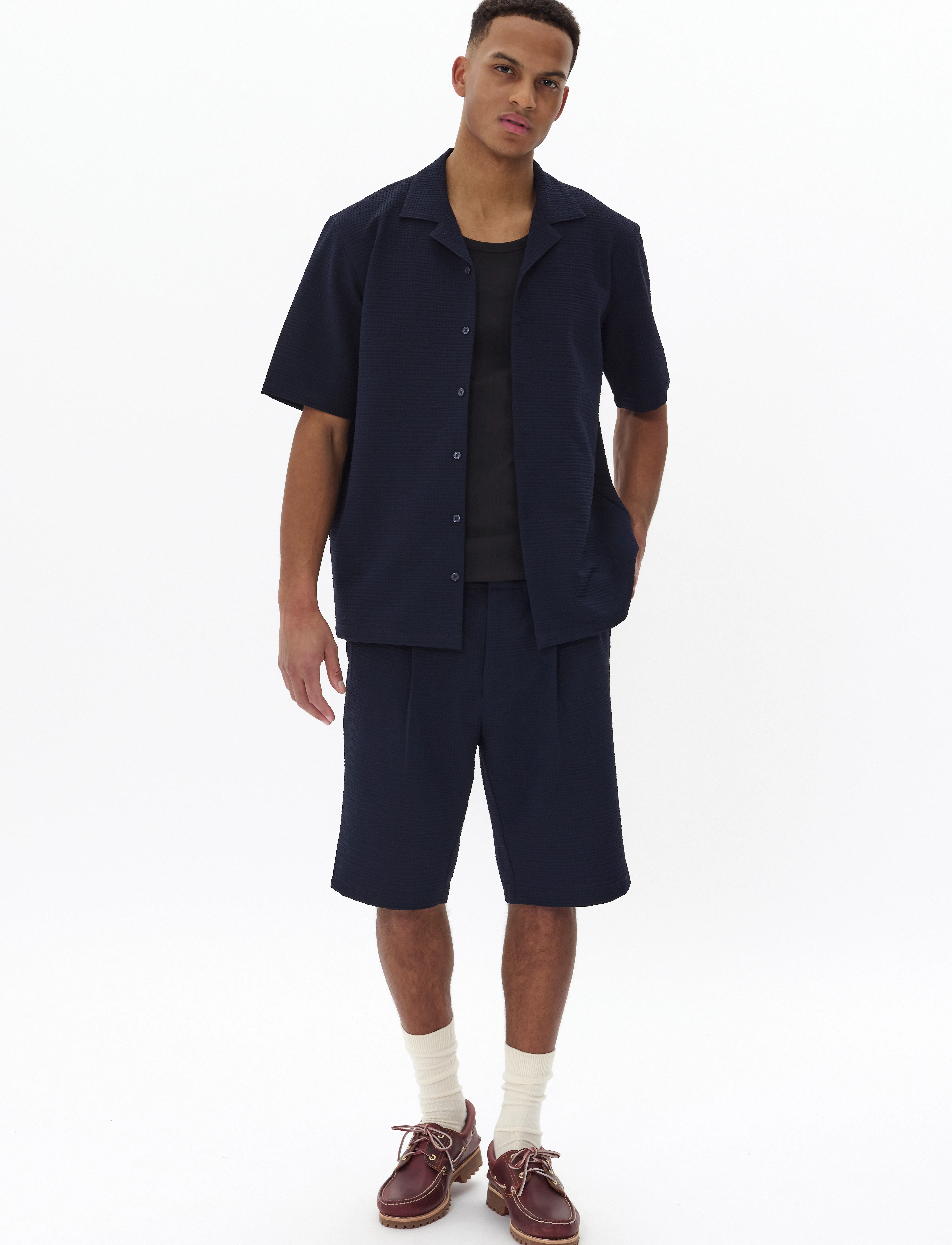 Matinique - MAklampo - kurzarmhemden - dark navy - 2