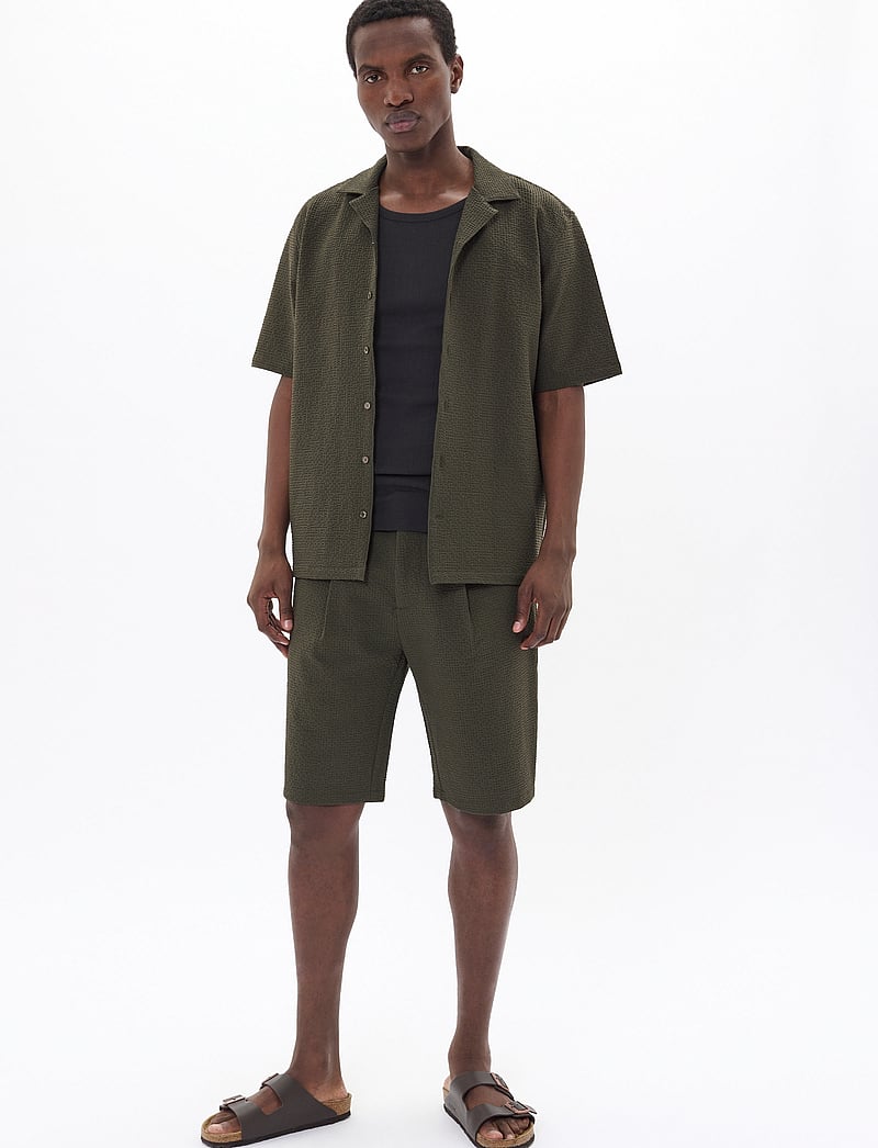 Matinique - MAklampo - kurzarmhemden - light army - 2