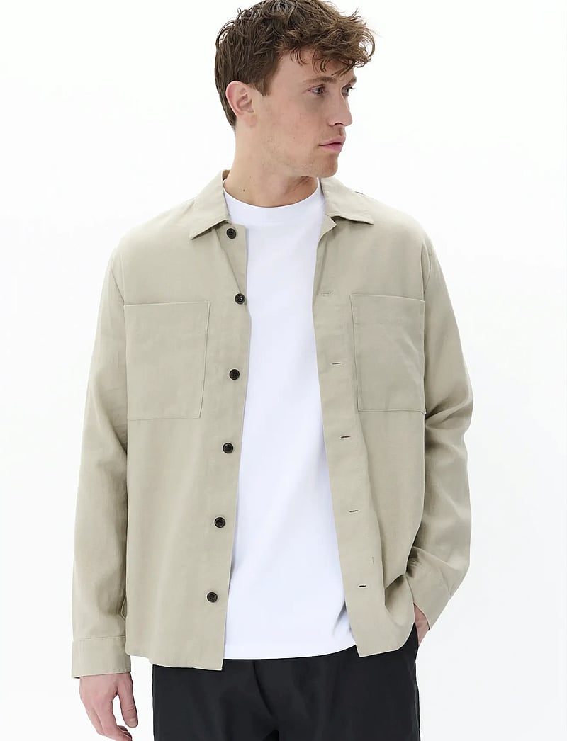 Matinique - MApelton Heritage - casual skjortor - plaza taupe - 0