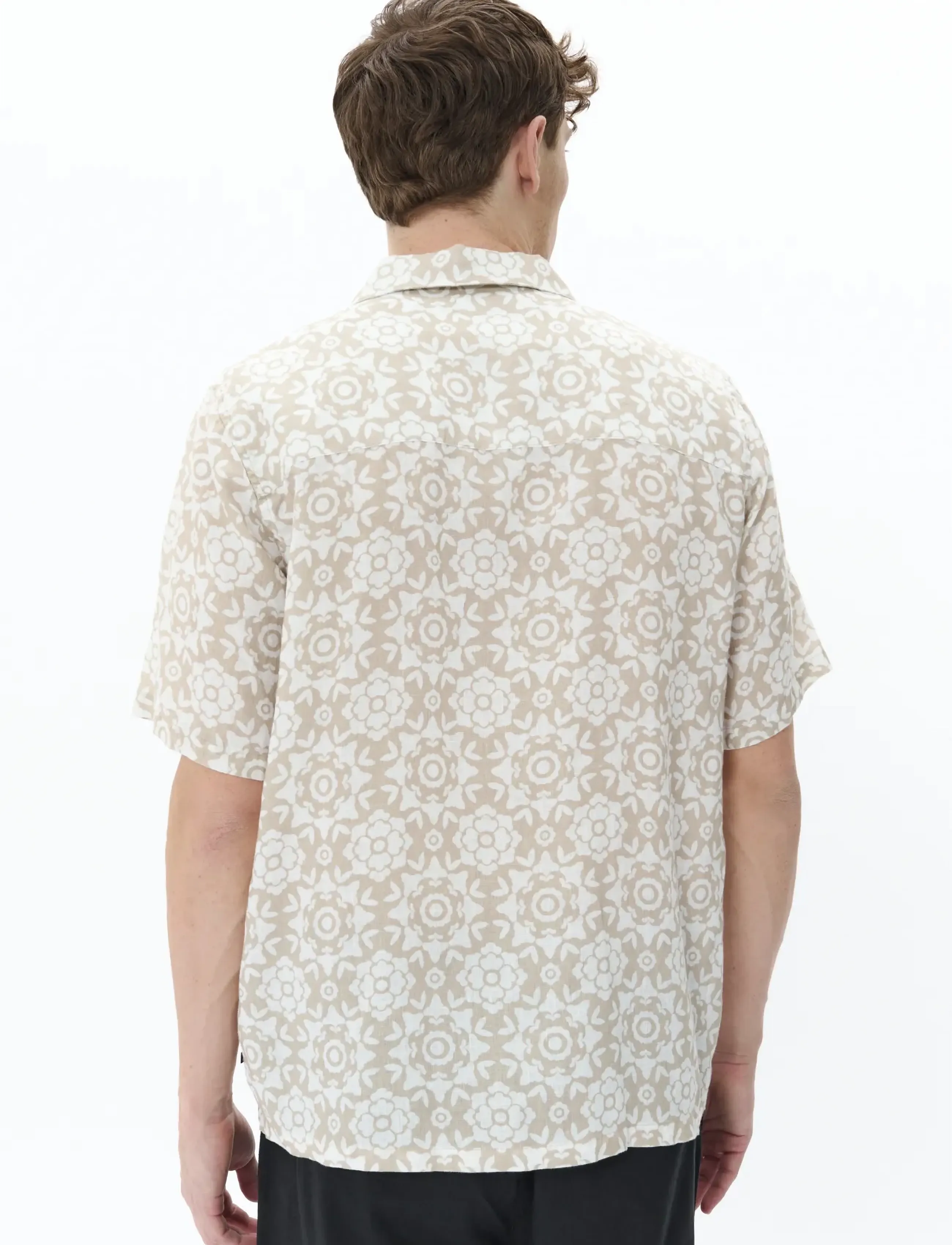 Matinique - MAklampo - leinenhemden - plaza taupe - 3