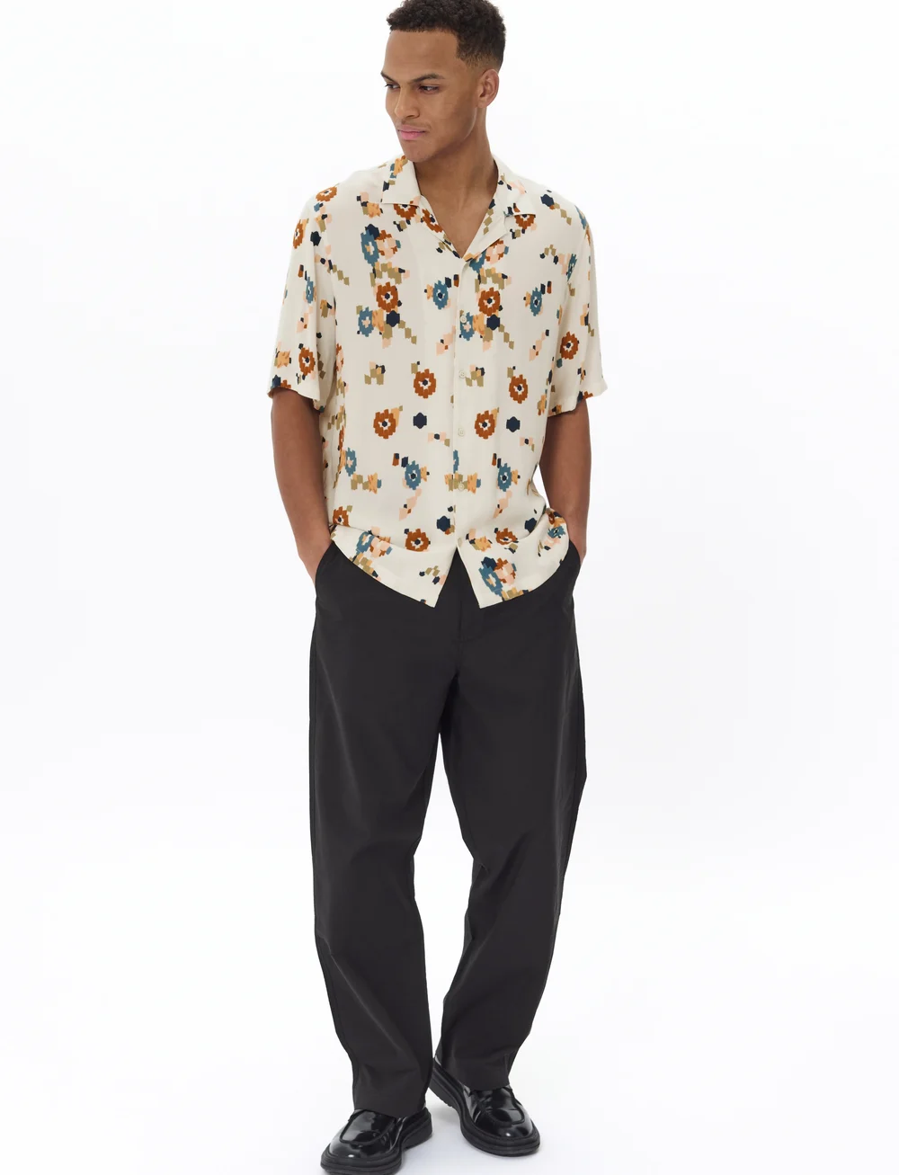 Matinique - MAklampo - overhemden met korte mouw - nuthatch - 2