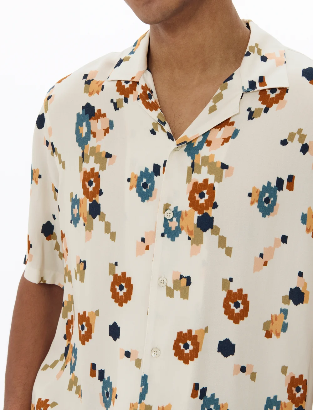 Matinique - MAklampo - overhemden met korte mouw - nuthatch - 4