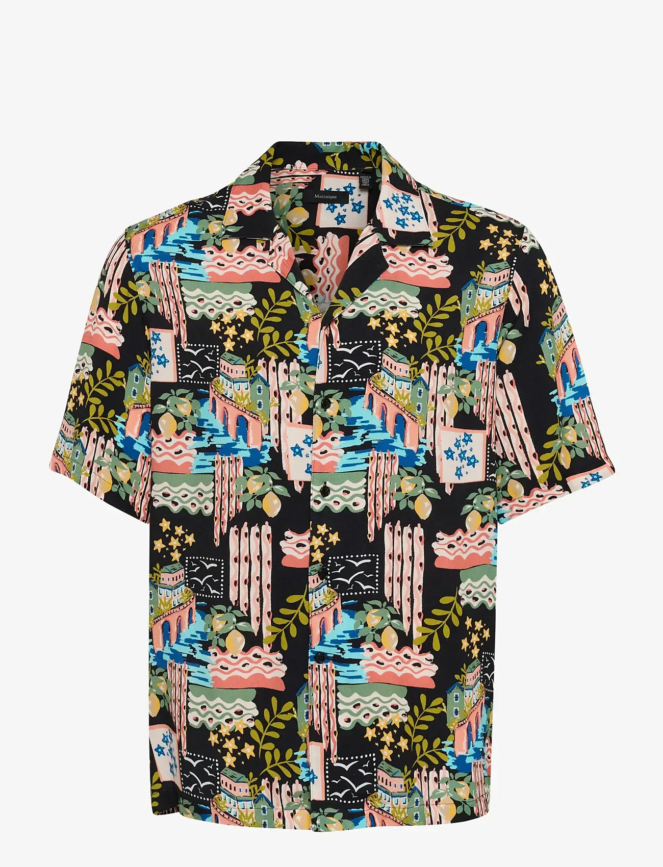 Matinique - MAklampo - kurzarmhemden - black - 0