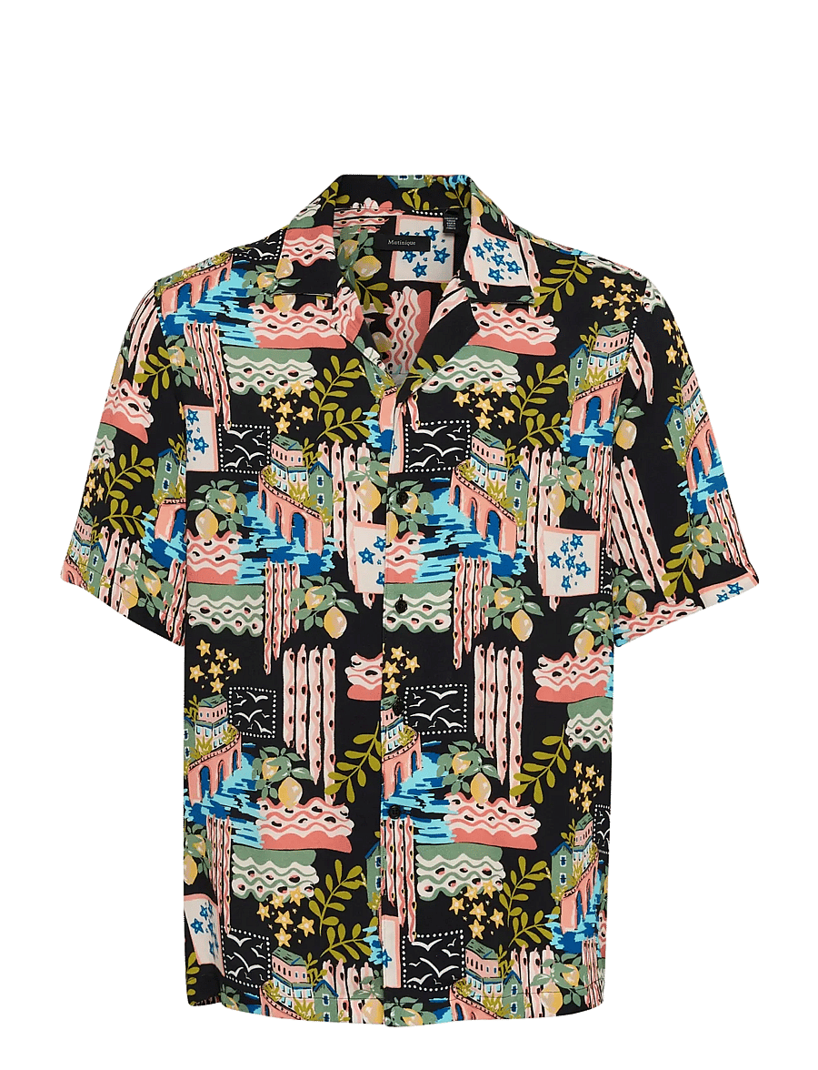 Matinique - MAklampo - kurzarmhemden - black - 1