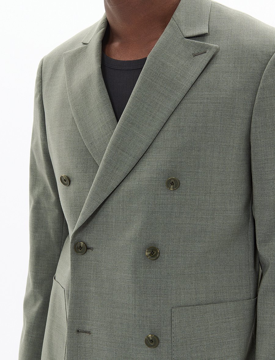 Matinique - MAcolt Double - double breasted blazers - light army - 4