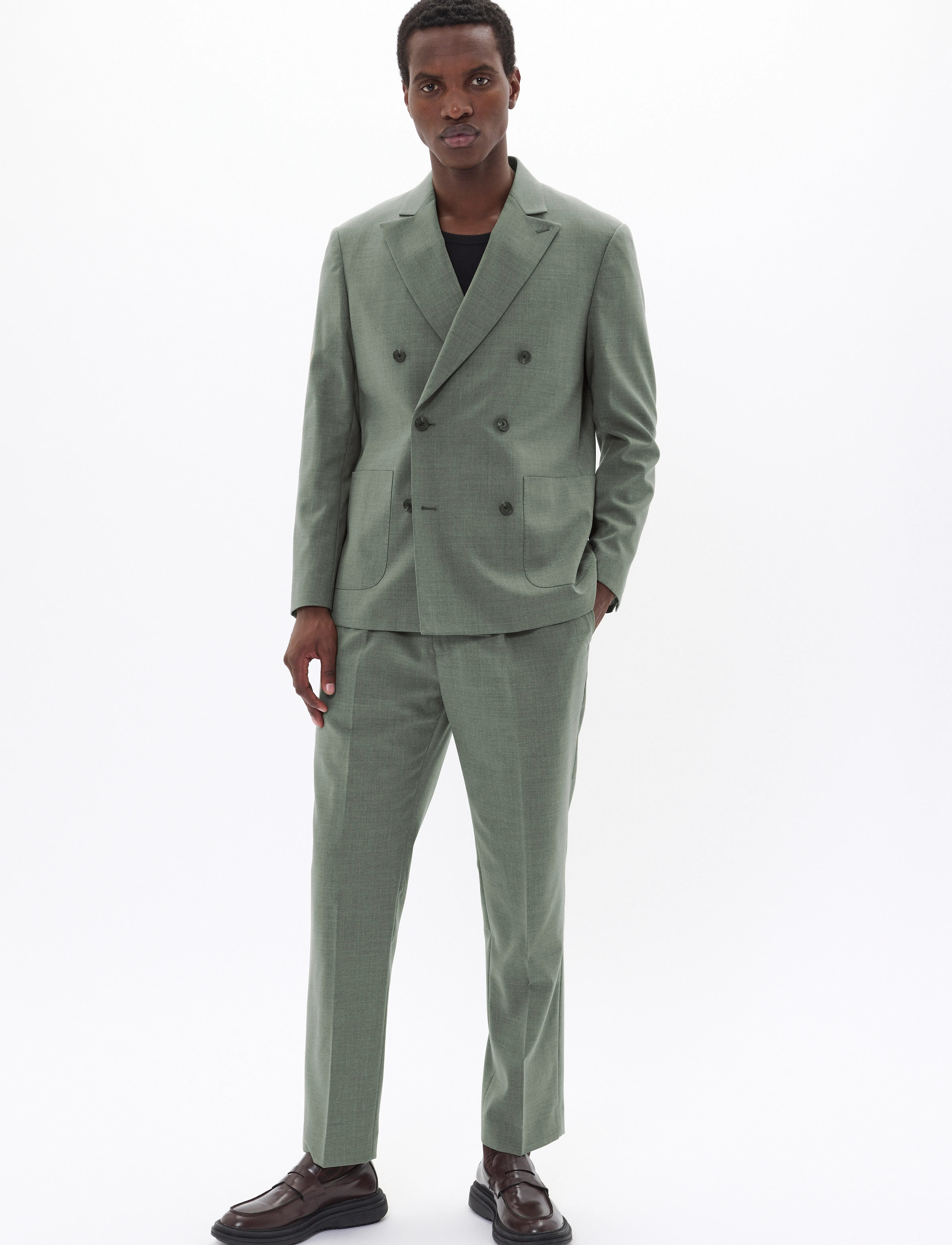 Matinique - MAweller Pleat Pant - light army - 2