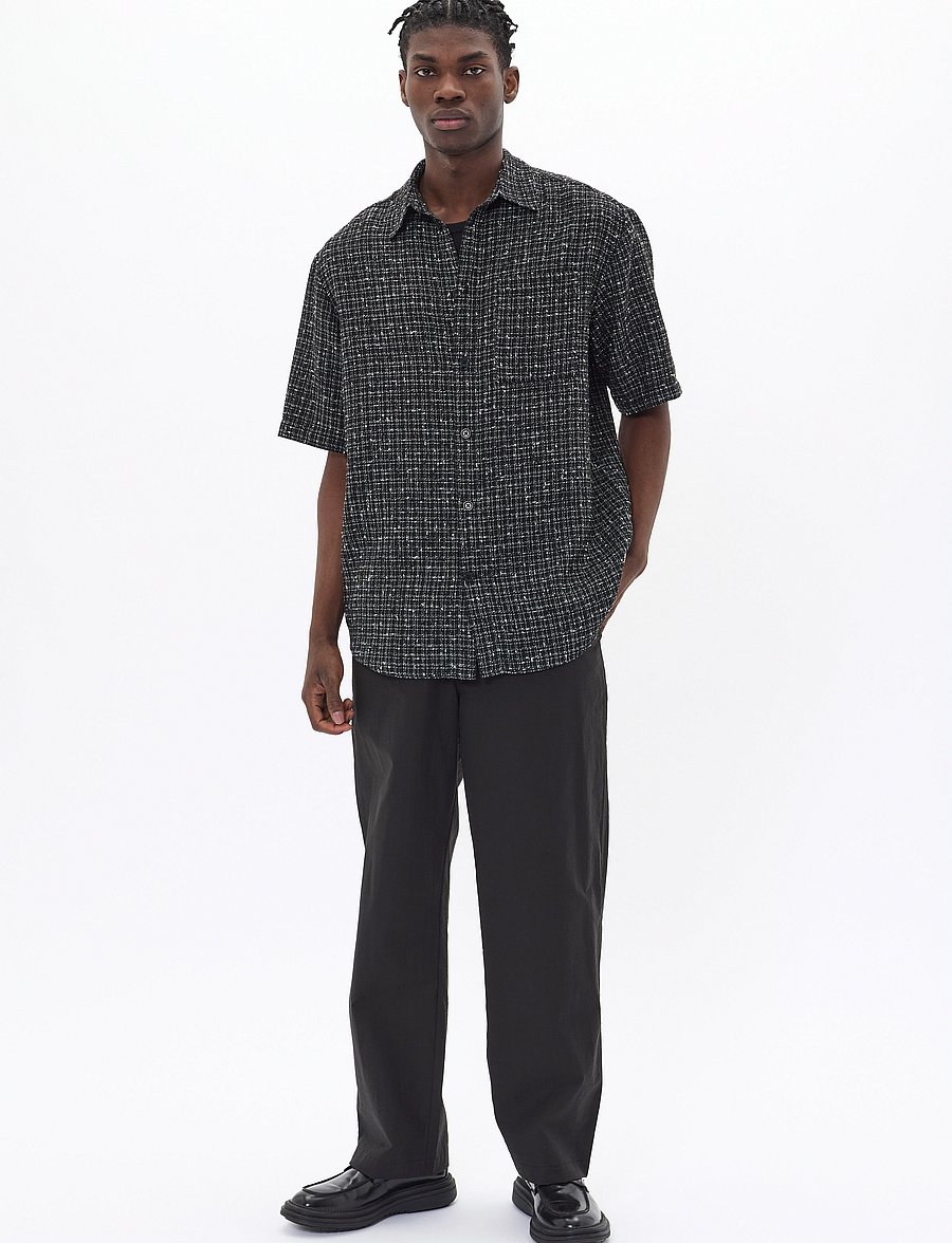 Matinique - MAfranjo 73 - kortærmede skjorter - black - 2