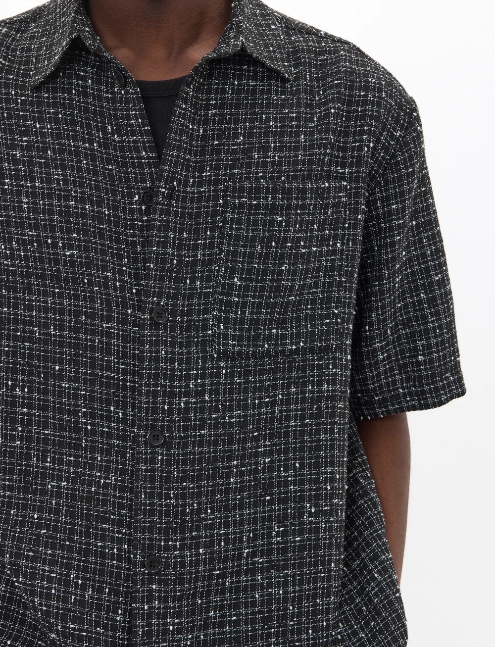 Matinique - MAfranjo 73 - kurzarmhemden - black - 4