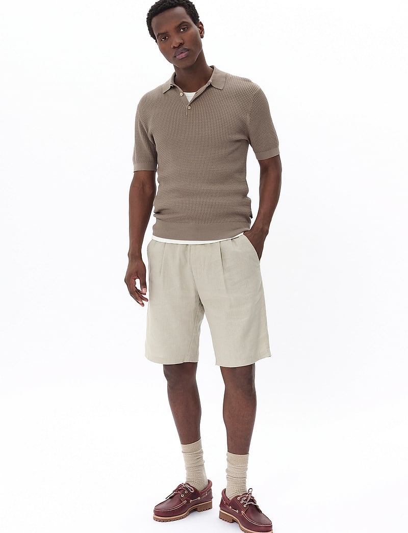 Matinique - MAfisher Short Heritage - hörstuttbuxur - plaza taupe - 2