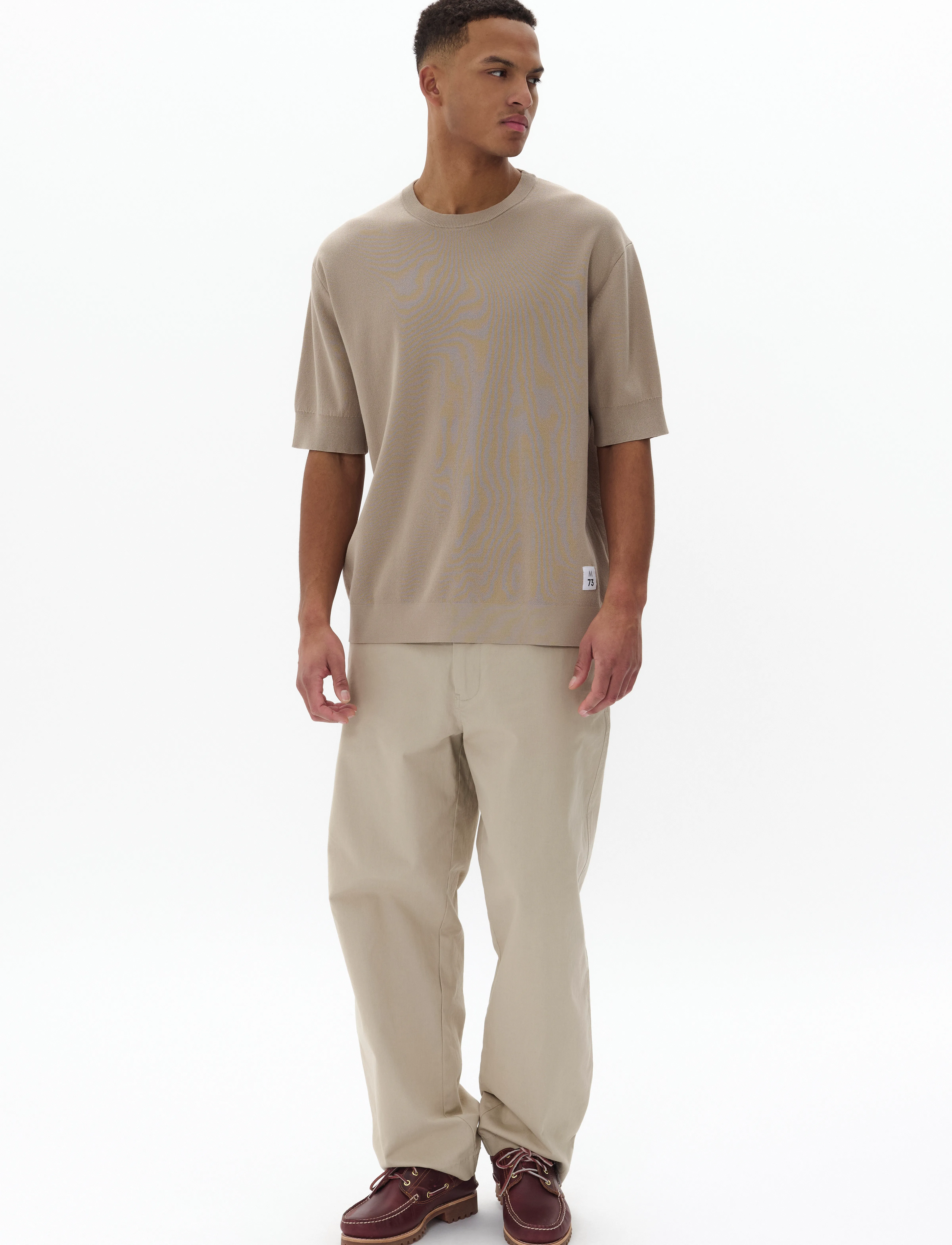 Matinique - MAtrivolt 73 - kortärmade t-shirts - plaza taupe - 2