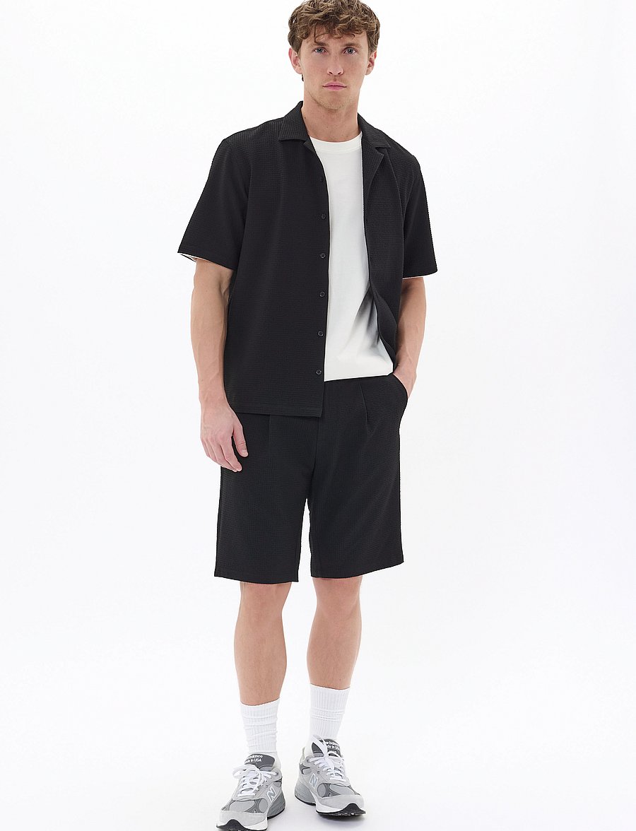 Matinique - MAfisher Short - lühikesed vabaajapüksid - black - 2
