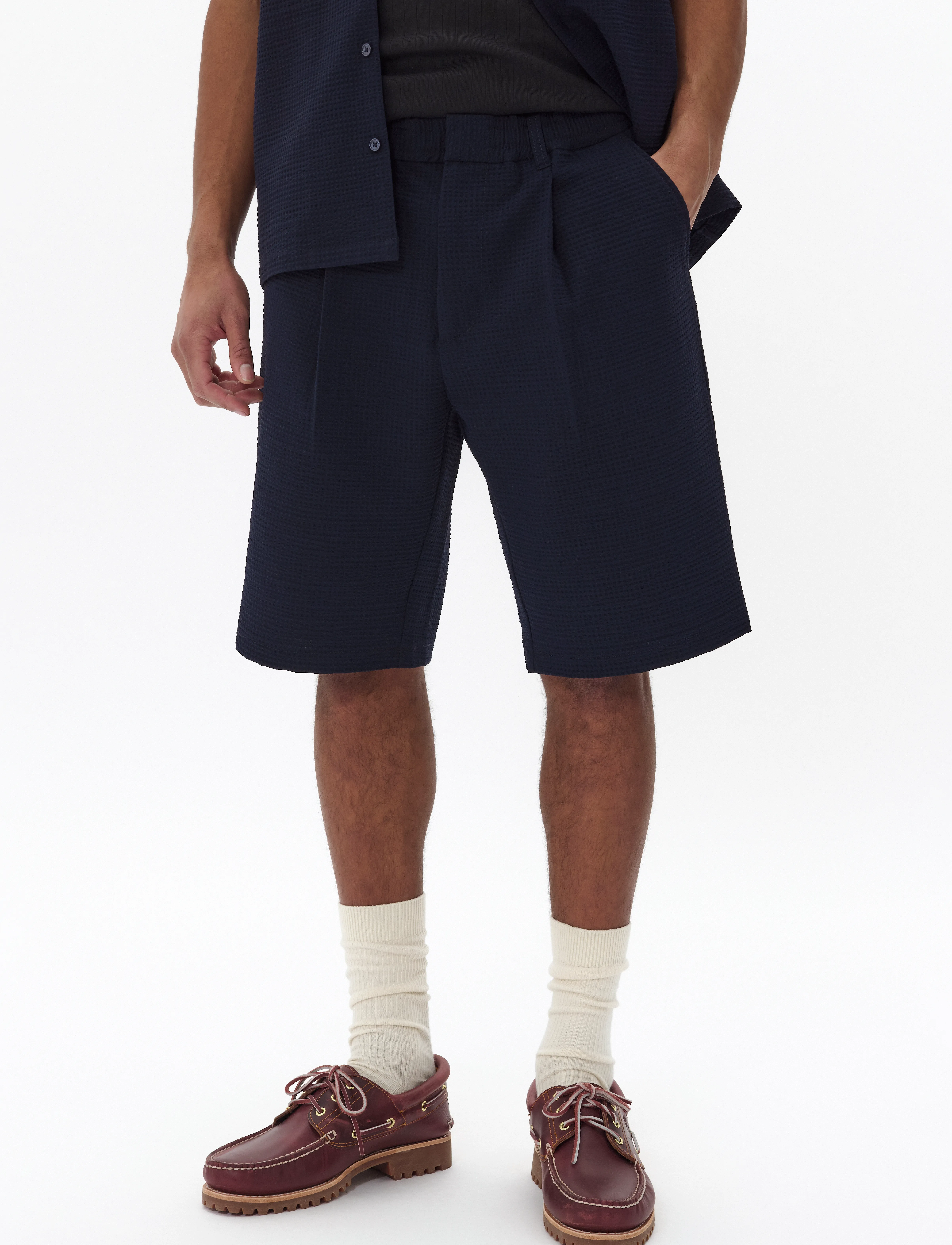 Matinique Mafisher Short, 29, Shorts, Marineblau - Casual, Männerswear