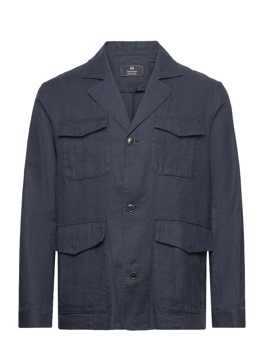 Matinique - MAdrakes Heritage - enkelknäppta kavajer - dark navy - 1