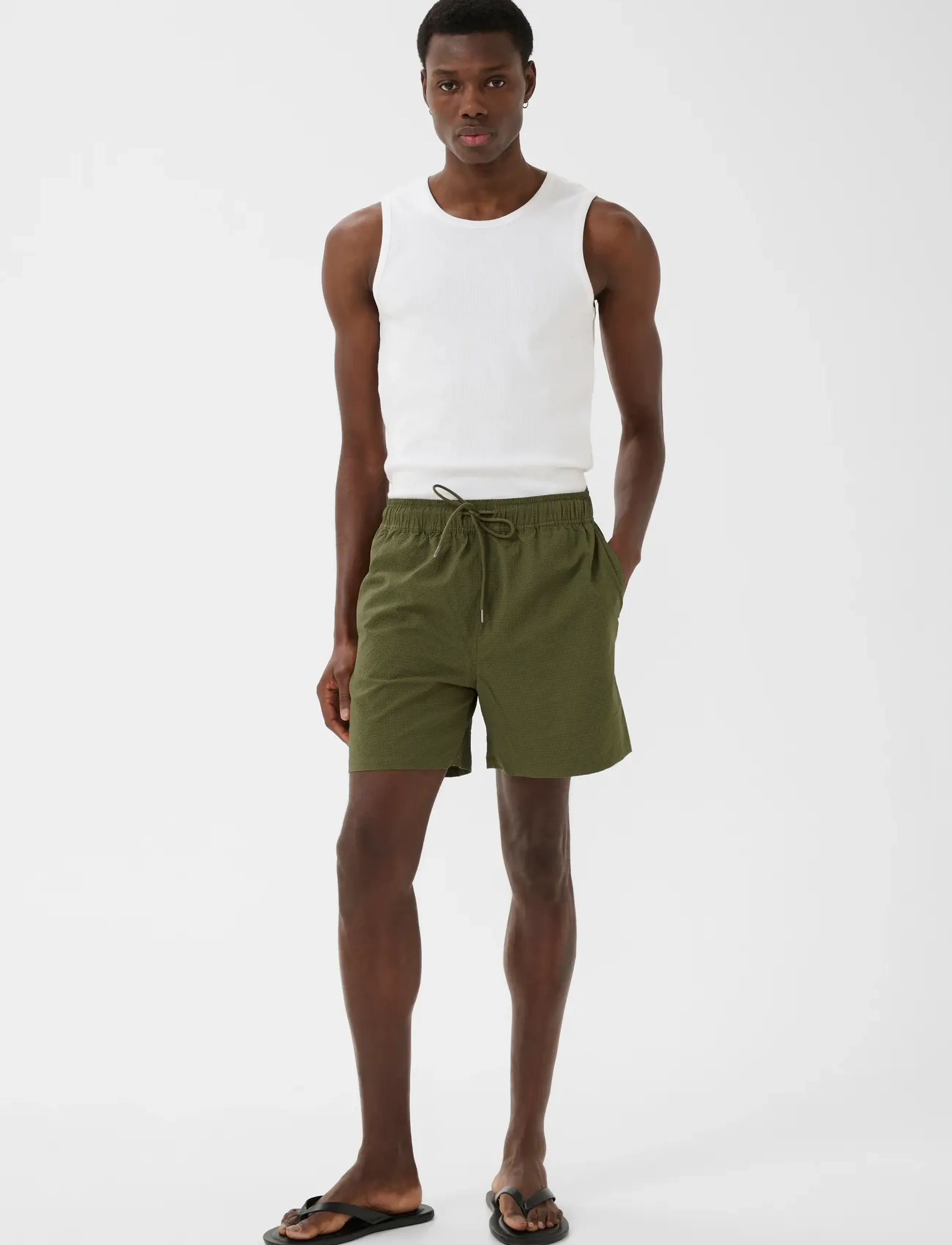 Matinique - MASwimmer - badebukser - olive night - 3