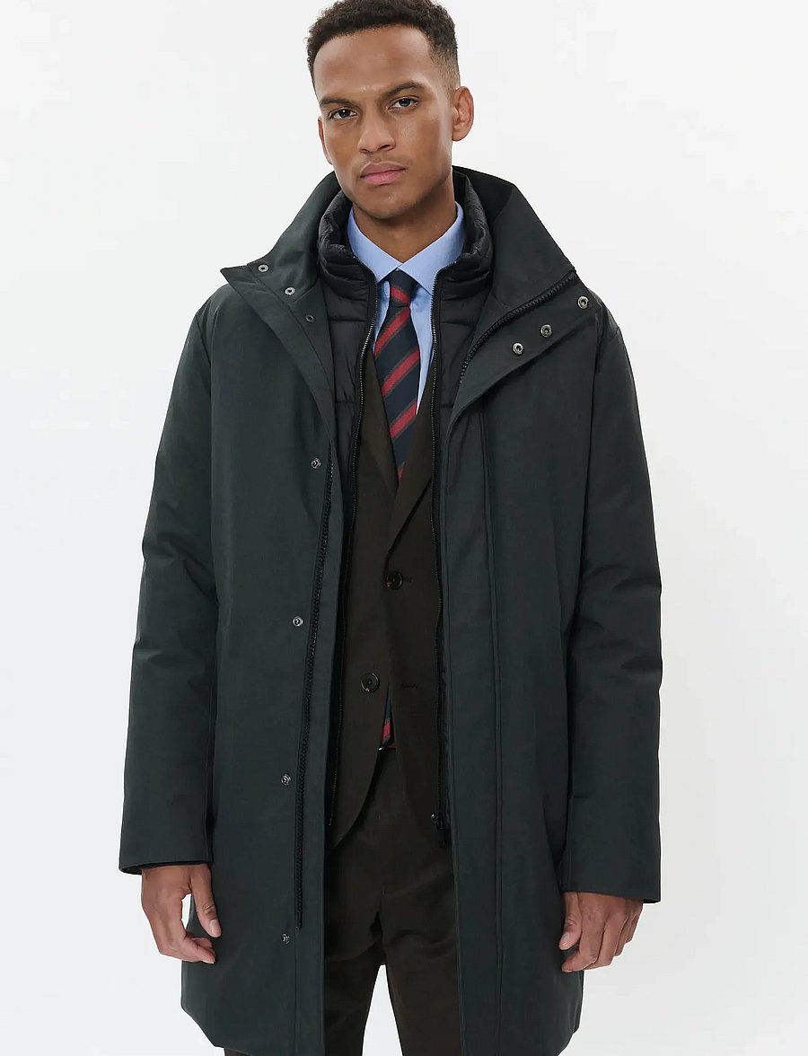 Matinique - MAharvey L - leichte mäntel - dark grey melange - 0
