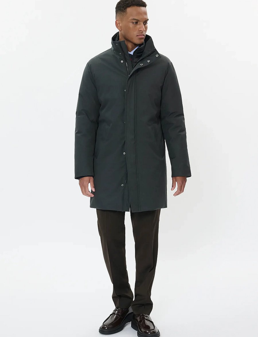Matinique - MAharvey L - leichte mäntel - dark grey melange - 2