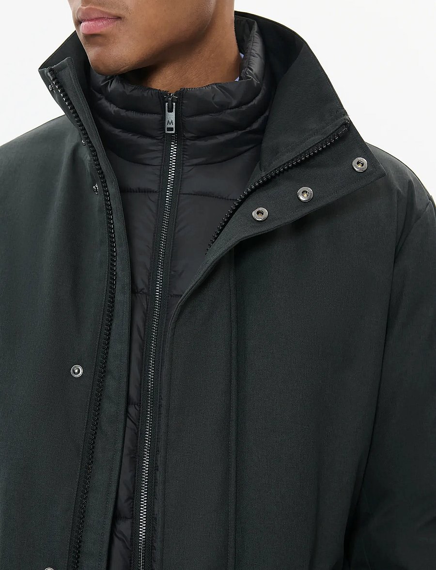 Matinique - MAharvey L - leichte mäntel - dark grey melange - 4